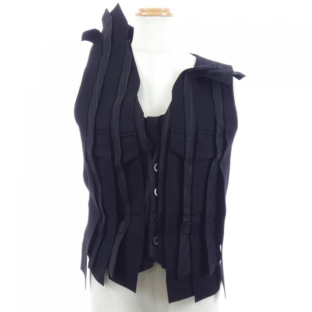 Sacai Sacai Sacai Wool Vest Others Tops 24-07406 DUTY FREE for USA Size ONE SIZE - 1 Thumbnail