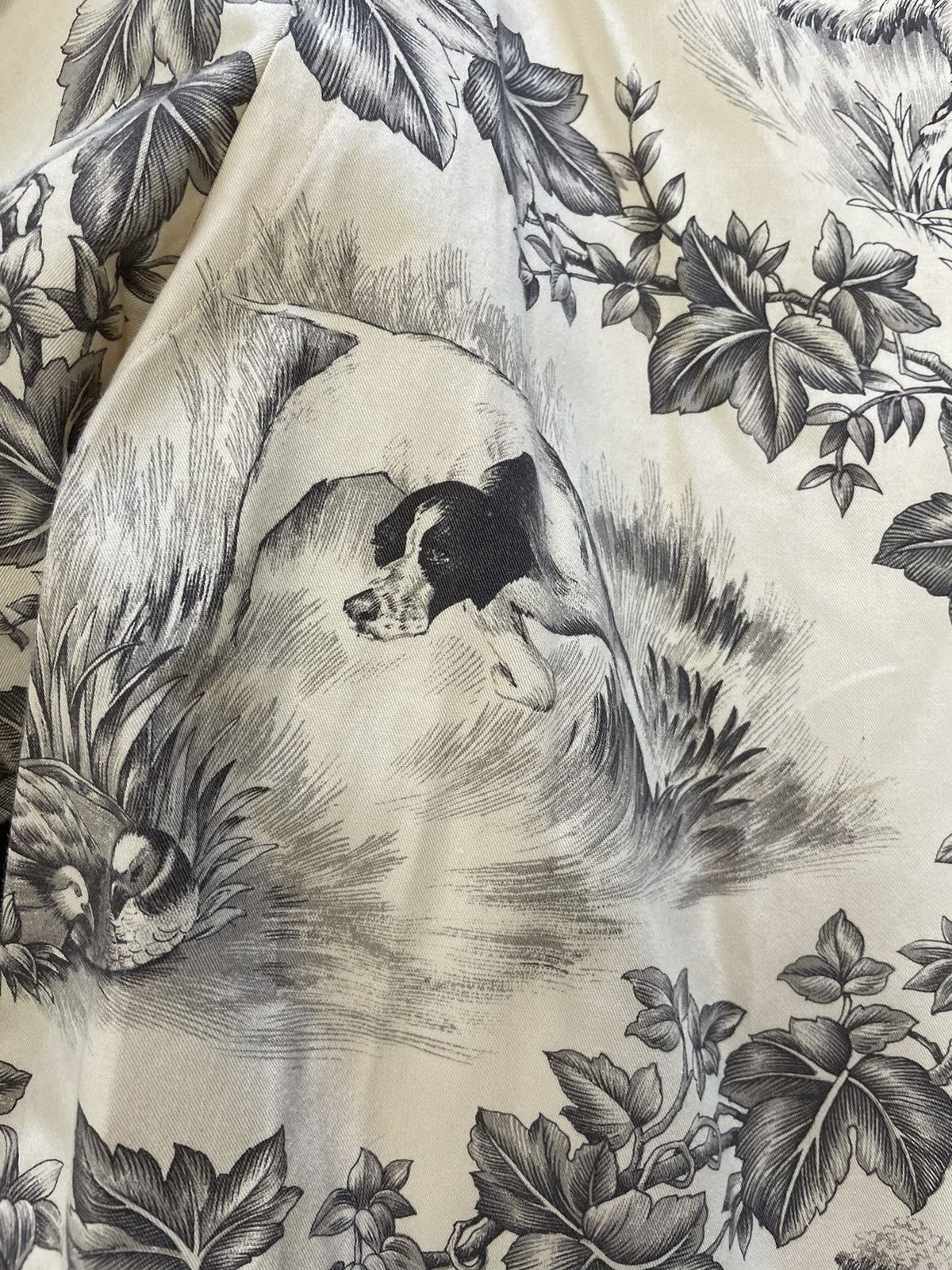 Polo Ralph Lauren × Vintage Hunting Dogs Print 'MARLOWE' Sport Shirt Size US L / EU 52-54 / 3 - 4 Thumbnail