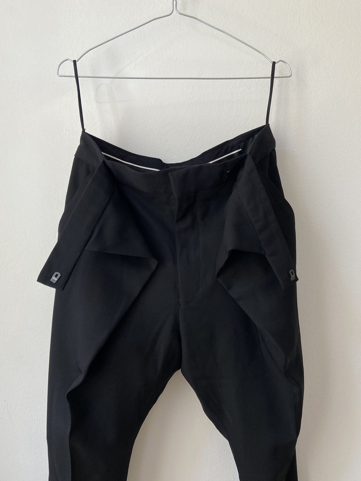 Haider Ackermann FW14 Origami Wool Trouser Size US 29 - 3 Thumbnail