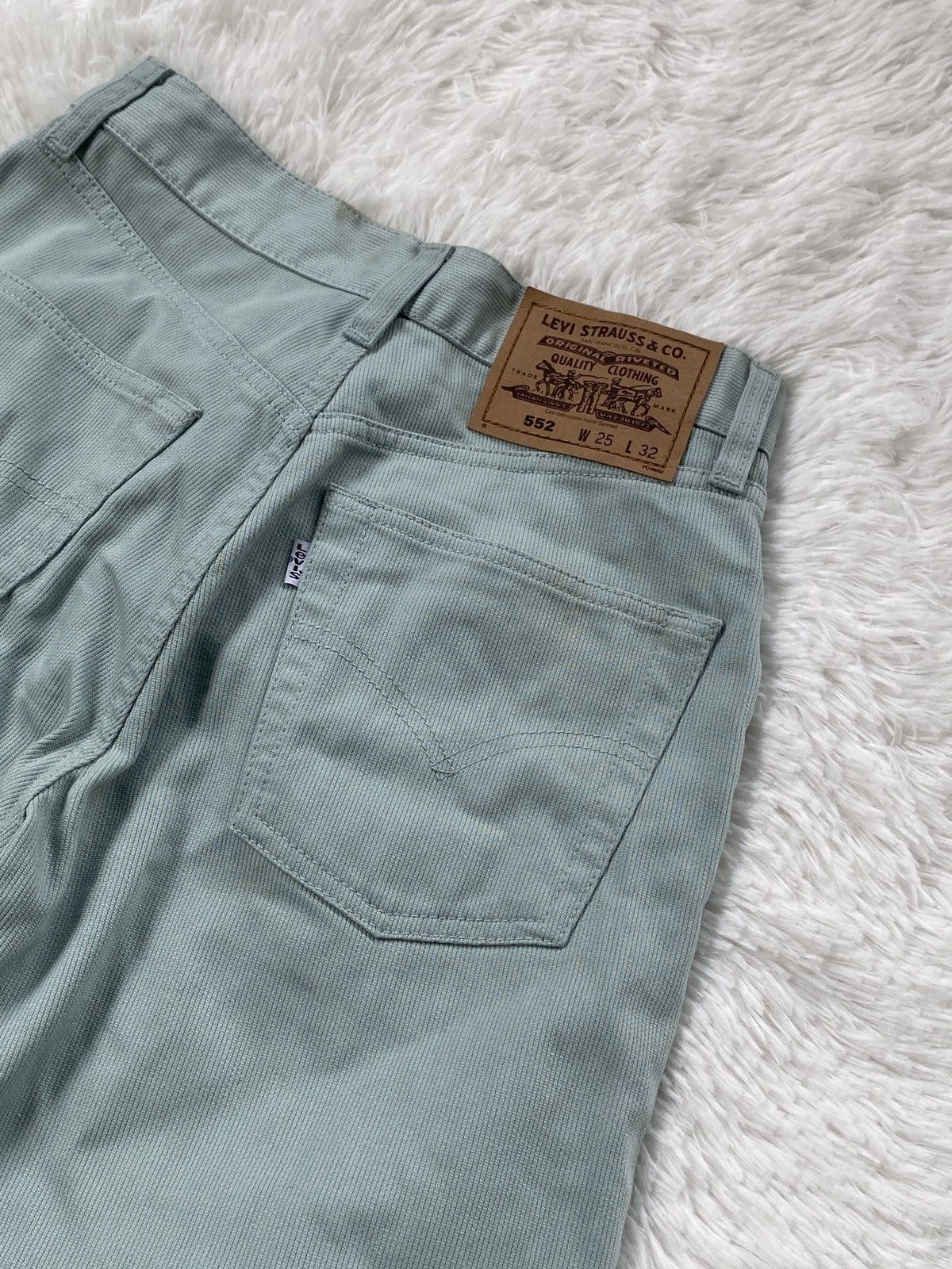 Levi's 🔥OFFER NOW🔥Vintage Levi’s 552 White Tab Denim Size 25" / US 0 / IT 36 - 12 Thumbnail