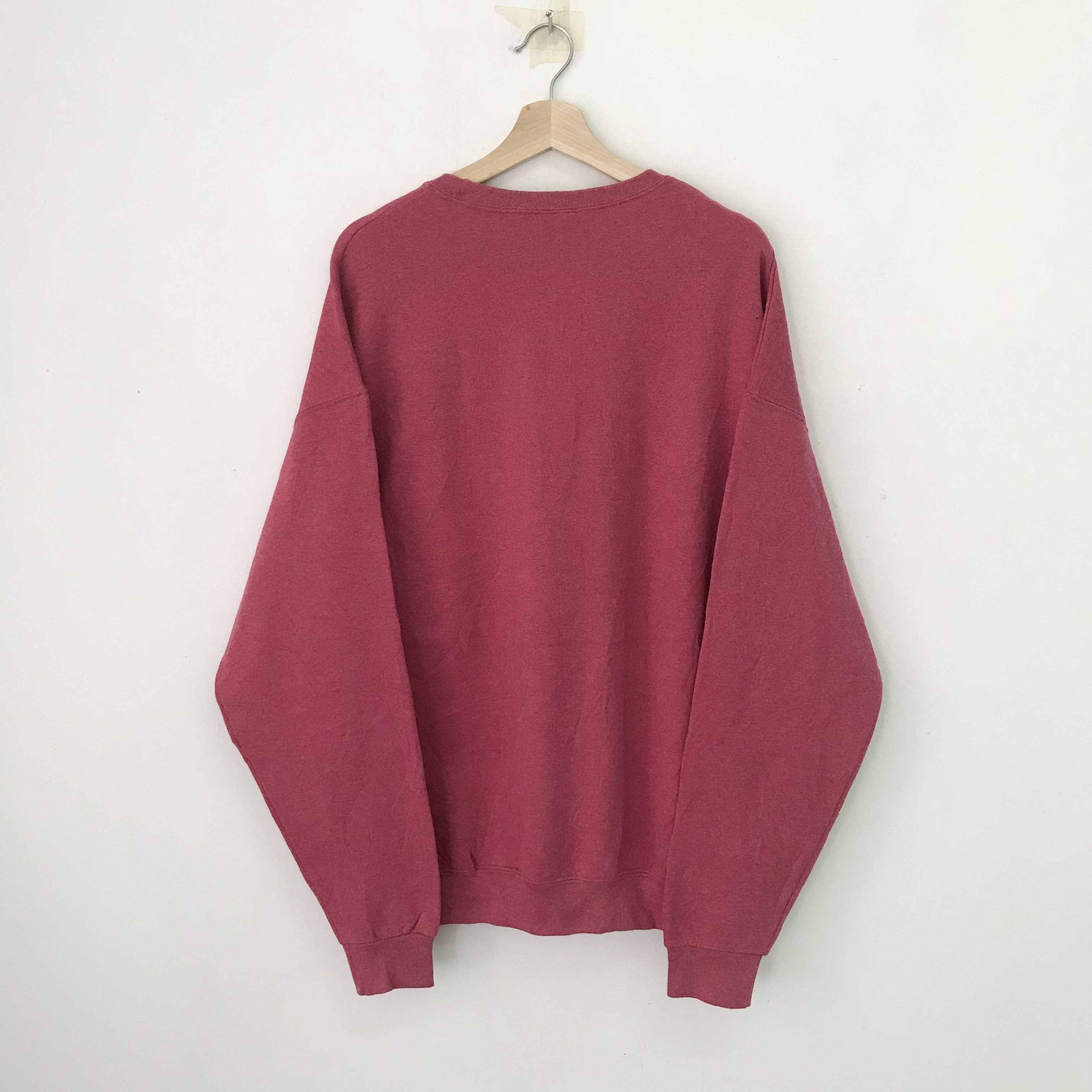 Vintage Vintage Kitten Cat Maroon Sweatshirt Xlarge - 605 Size US XL / EU 56 / 4 - 2 Thumbnail