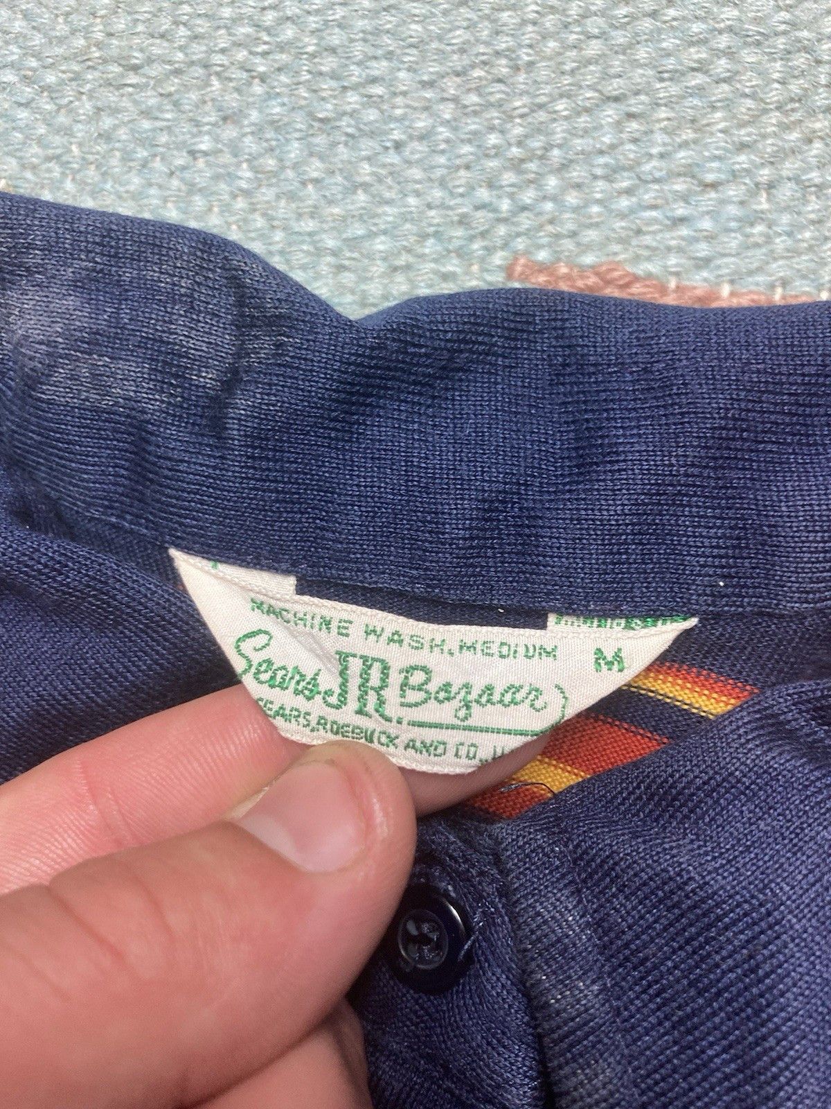 Vintage Vintage 60s polo shirt sears striped boys medium men’s XS? Size US XS / EU 42 / 0 - 5 Thumbnail
