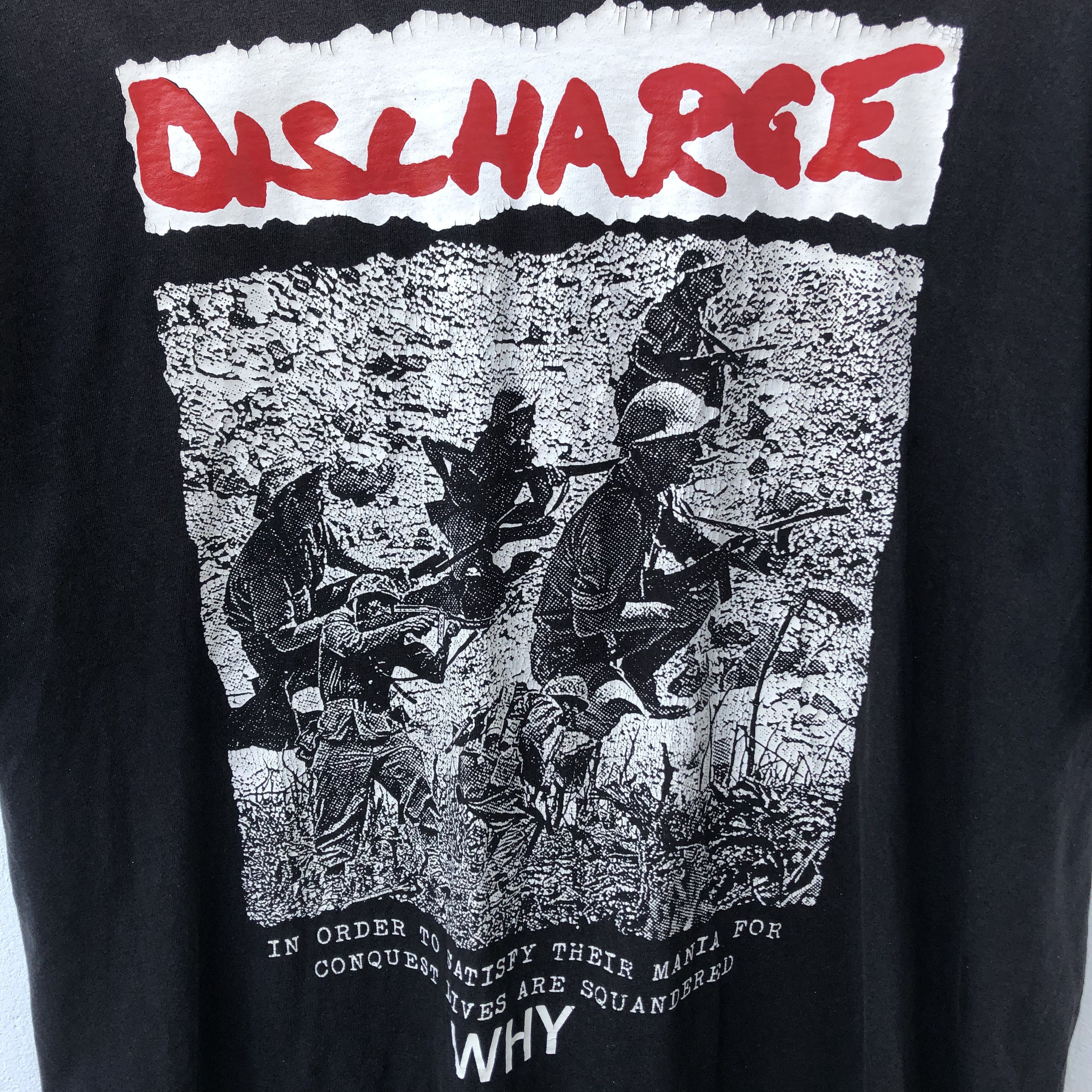 Other Discharge raw tee faded Size US XL / EU 56 / 4 - 3 Thumbnail