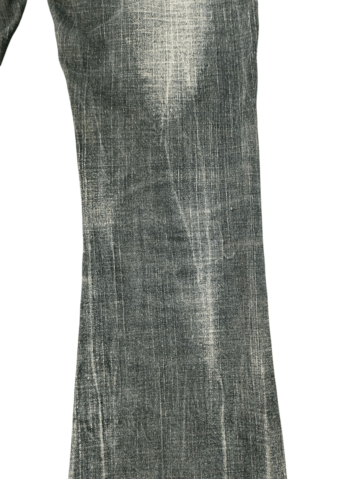 Tornado Mart Flare Jeans Chow Tribal Clawmark Denim Bootcut Low Rise Size US 28 / EU 44 - 4 Thumbnail