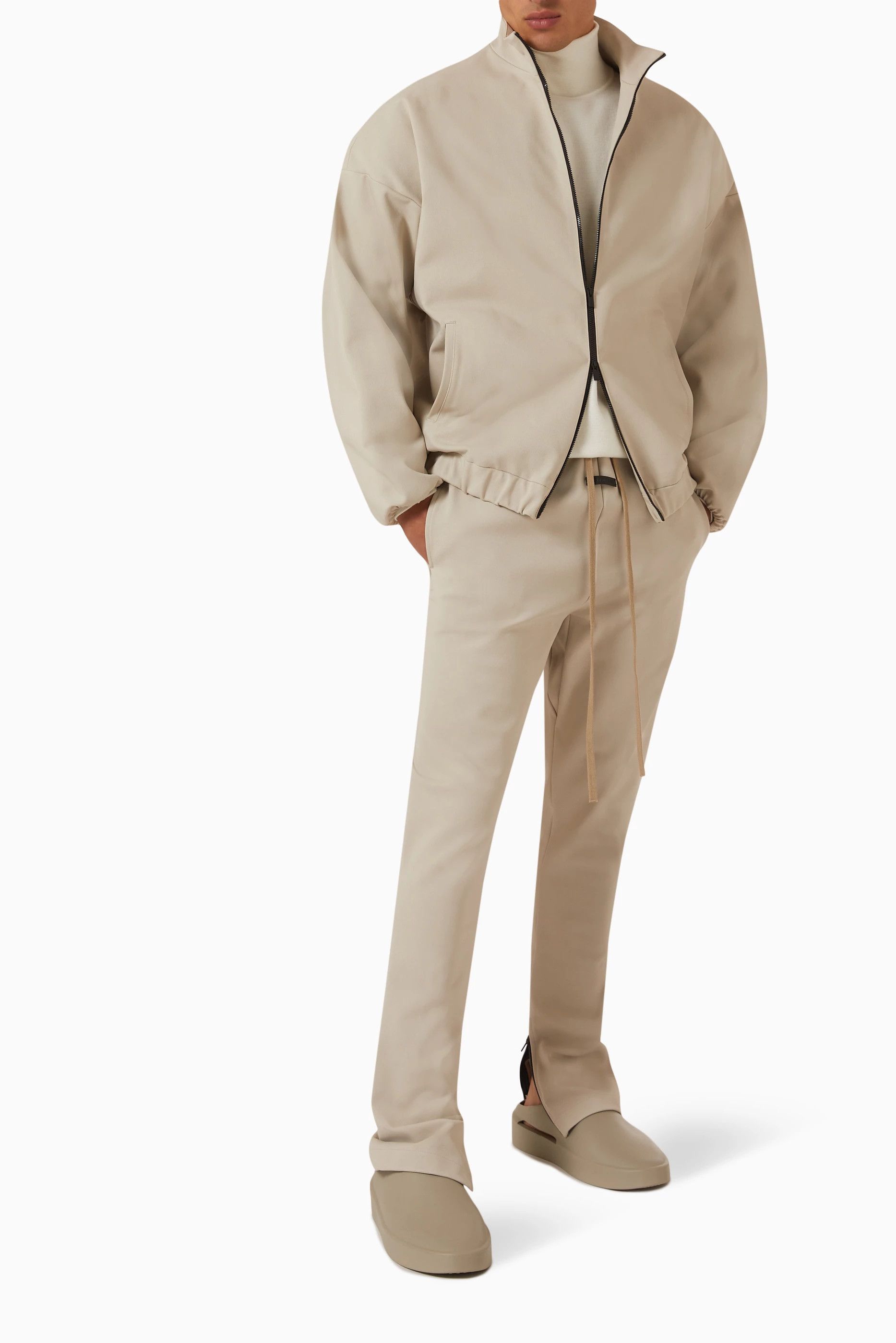 Fear of God o1y0125 Turtleneck Jacket in Off White Size US M / EU 48-50 / 2 - 5 Thumbnail