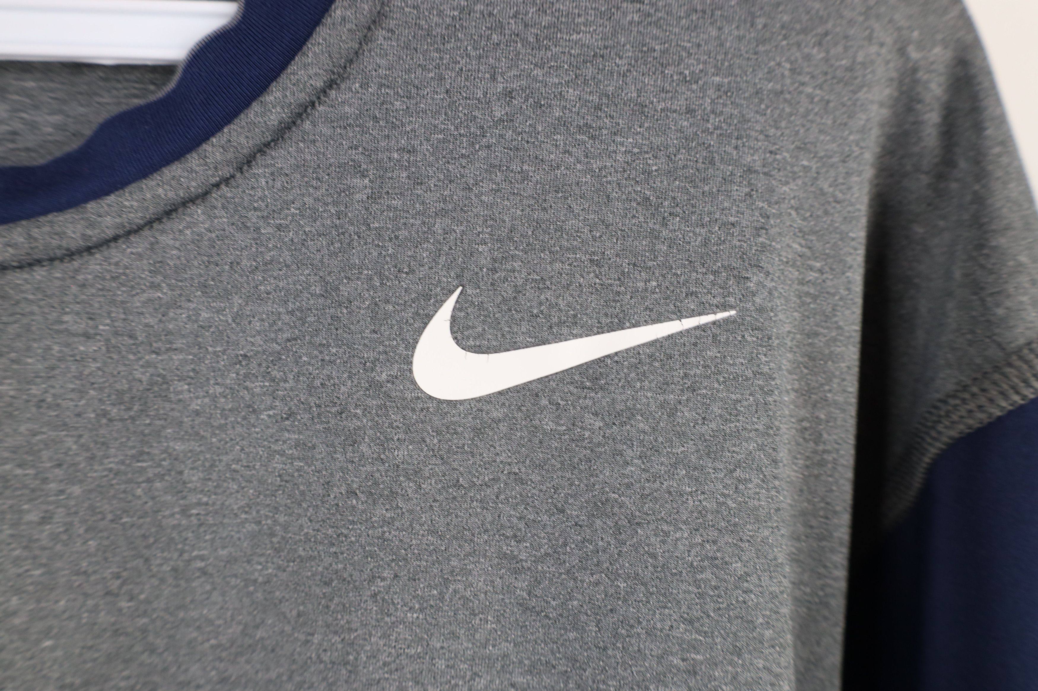 Nike × Vintage Nike Pro Compression Detroit Tigers Long Sleeve T-Shirt Size US XL / EU 56 / 4 - 4 Thumbnail
