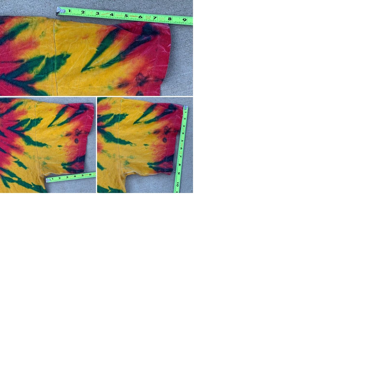 Vintage VINTAGE Jamaica Me Crazy embroidered t shirt tie dye tee single stitch 2XL or 3XL Size US XXL / EU 58 / 5 - 9 Thumbnail