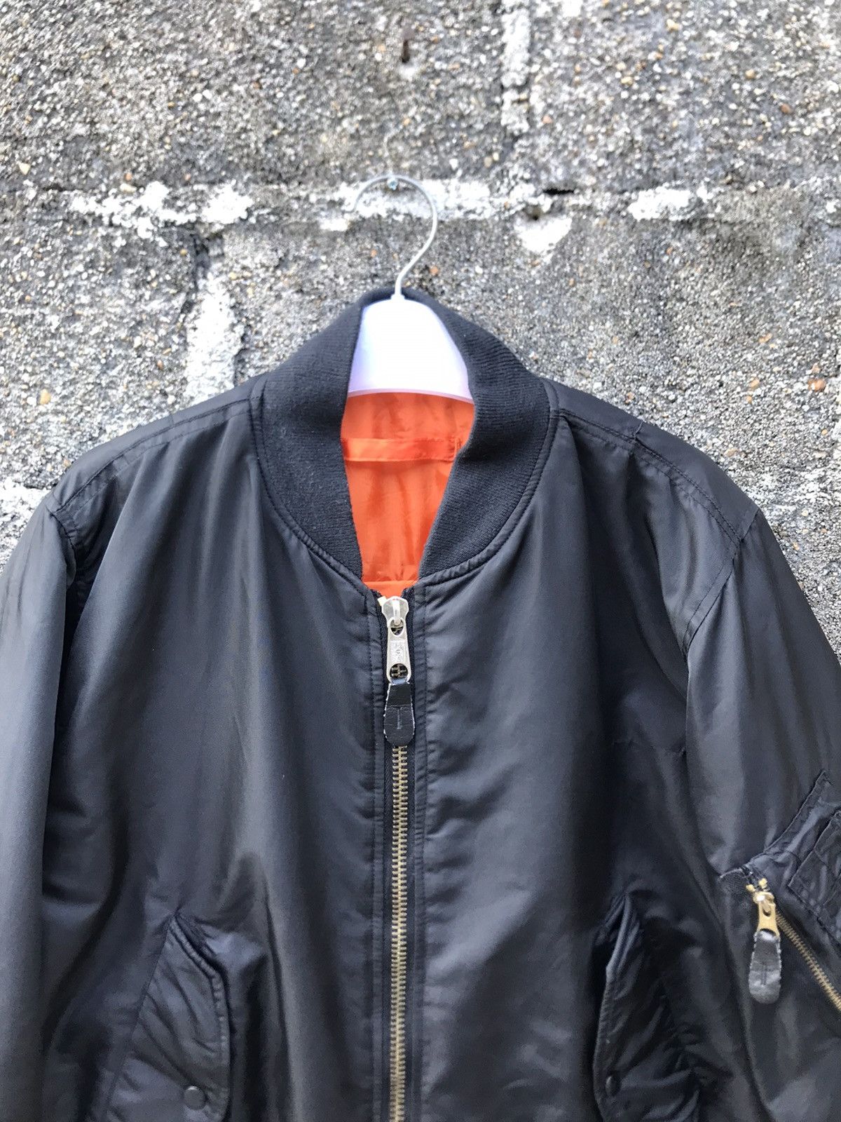 Other ⚡️Vintage Ma-1 Air Force Reversable Bomber Jacket Size US M / EU 48-50 / 2 - 6 Thumbnail