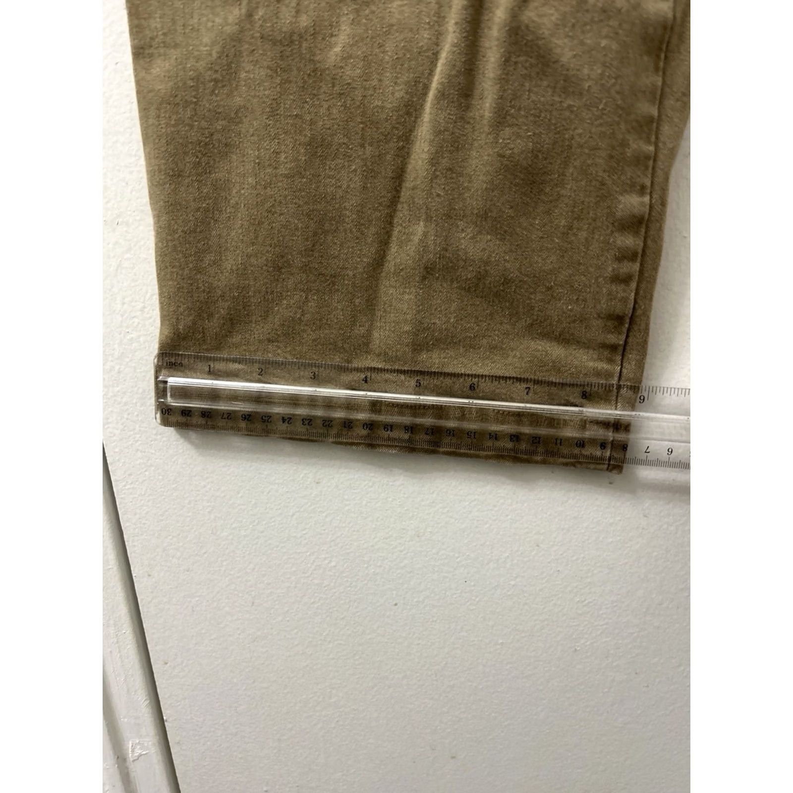 Madewell Madewell Emmett Wide-Leg Crop Pants Womens 28x29 Tan Brown High Rise NP907 Size 28" / US 6 / IT 42 - 6 Thumbnail
