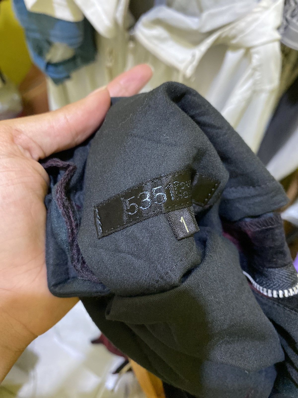 5351 POUR LES HOMMES velvet gradiant flared pants Size US 31 - 3 Thumbnail