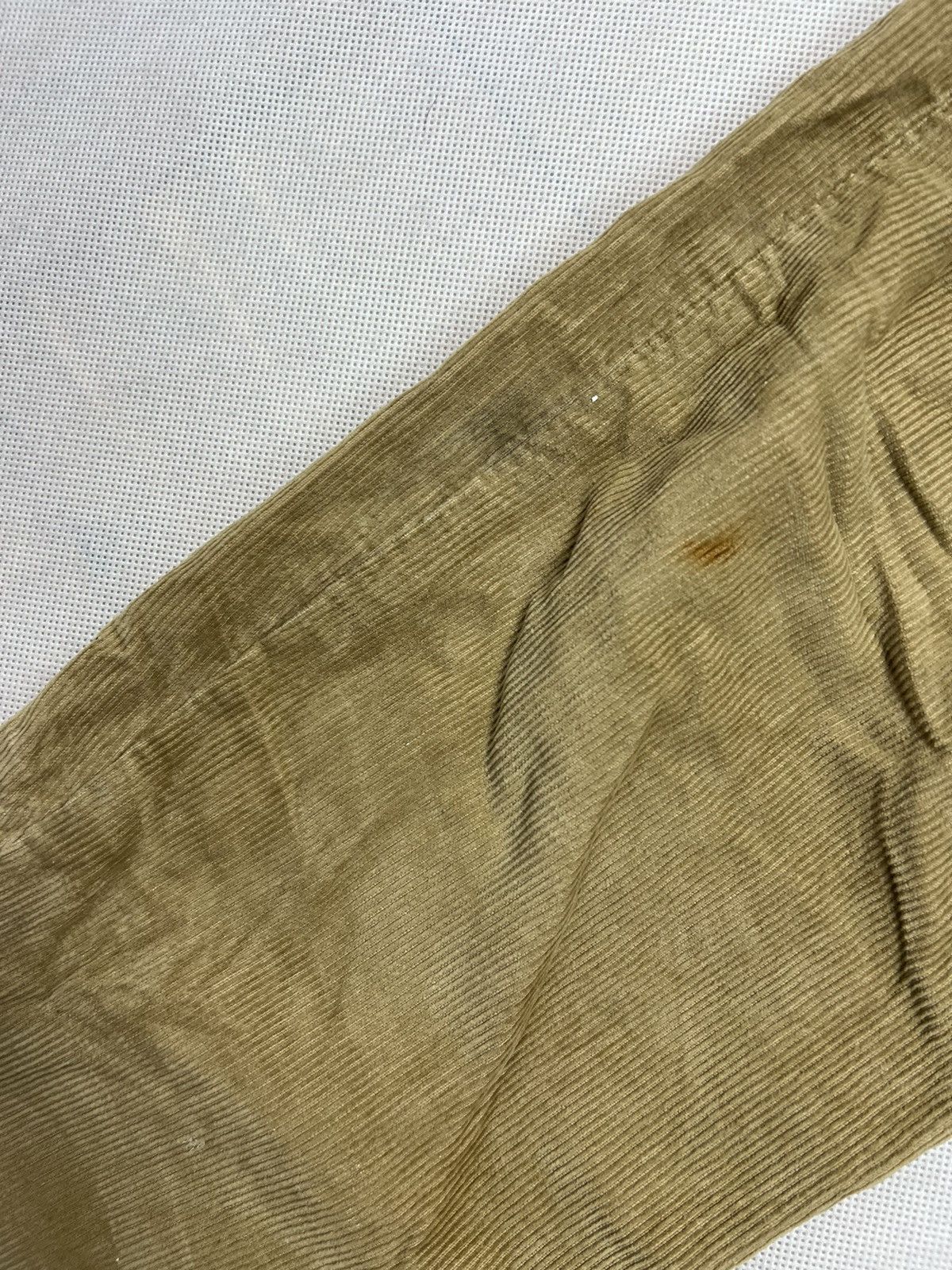 Supreme Supreme logo corduroy pants brown cream Size US 36 / EU 52 - 8 Thumbnail