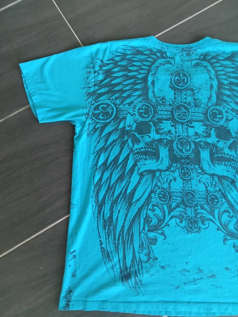 Japanese Brand MMA Elite AOP Affliction Style Tee Size US L / EU 52-54 / 3 - 9 Thumbnail