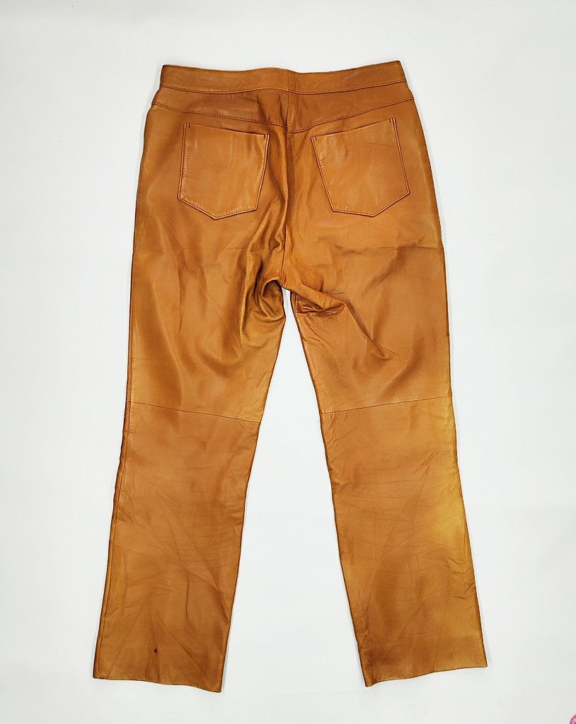 DKNY DKNY sheep skin full leather biker pant waist 30 inch Size 30" / US 8 / IT 44 - 7 Thumbnail