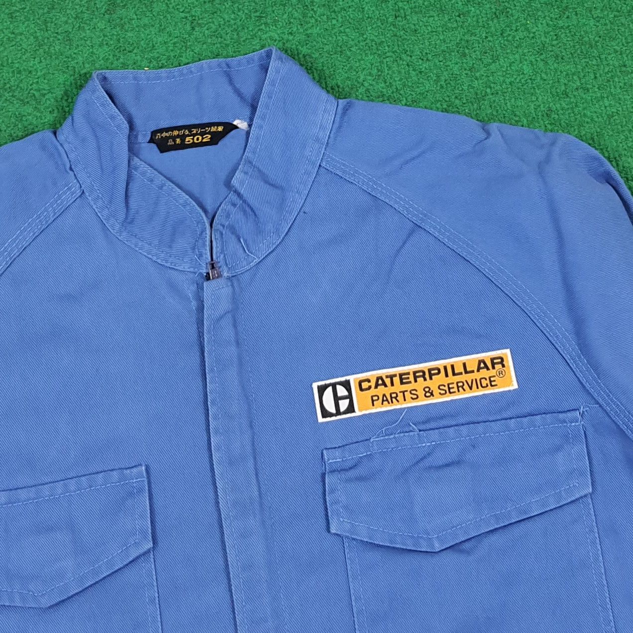 Caterpillar Vintage Caterpillar CAT Mitsubishi Workwear Coverall C296N32 Size US M / EU 48-50 / 2 - 4 Thumbnail
