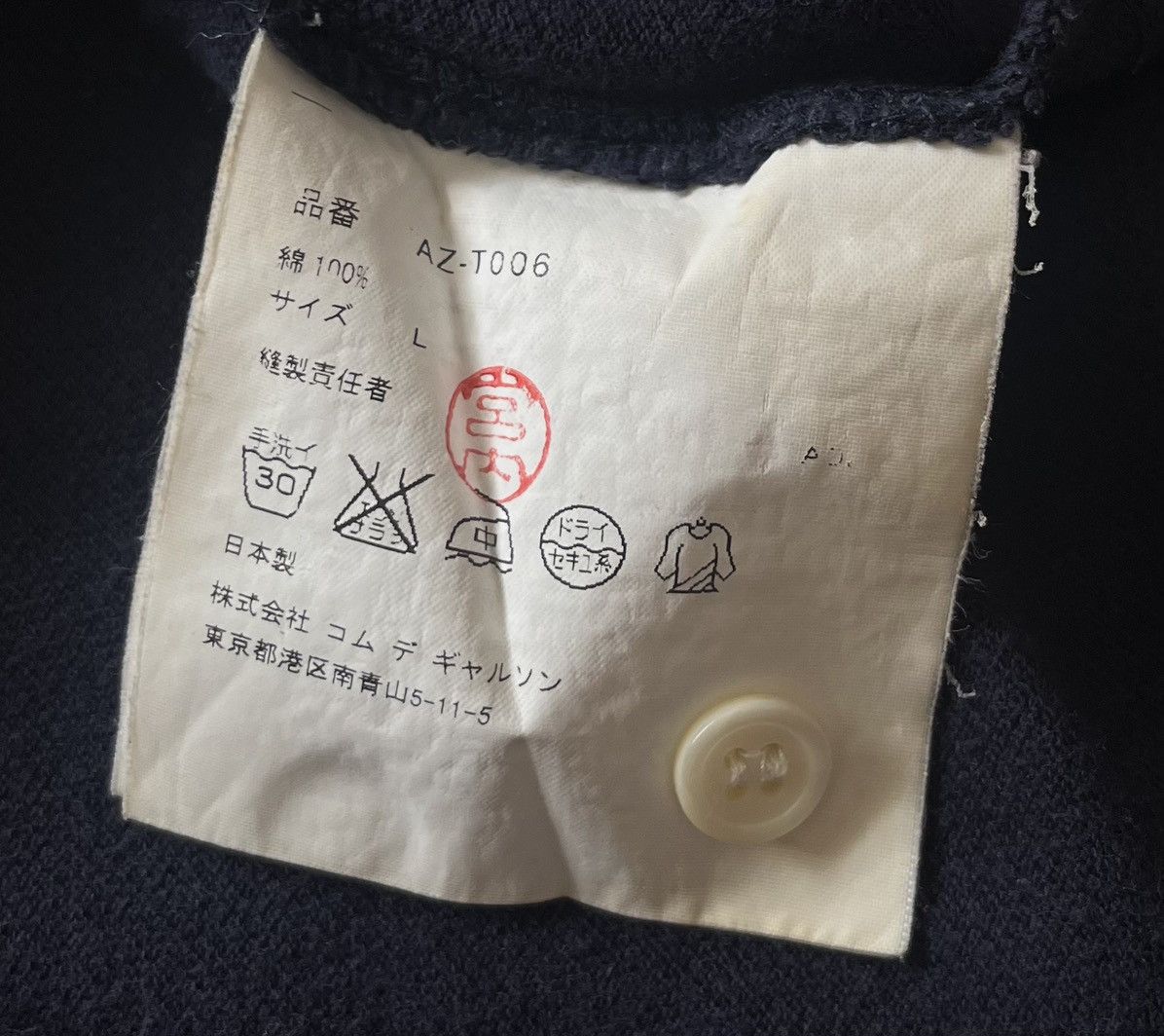 Comme des Garcons Trashed cdg play heart logo polo shirt Size US L / EU 52-54 / 3 - 4 Thumbnail
