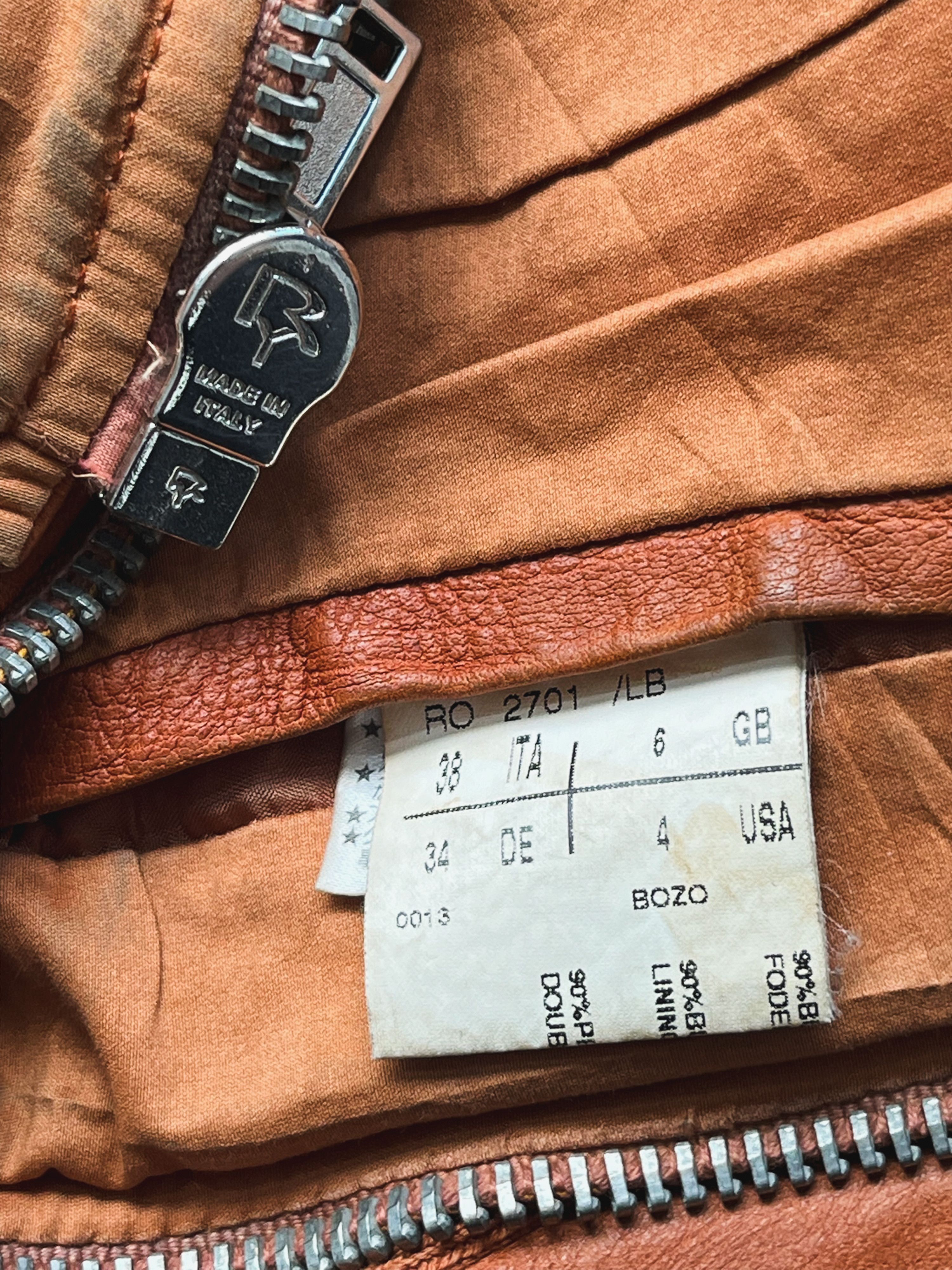 Rick Owens rick owens olmar and mirta bozo leather jacket Size XS / US 0-2 / IT 36-38 - 7 Thumbnail