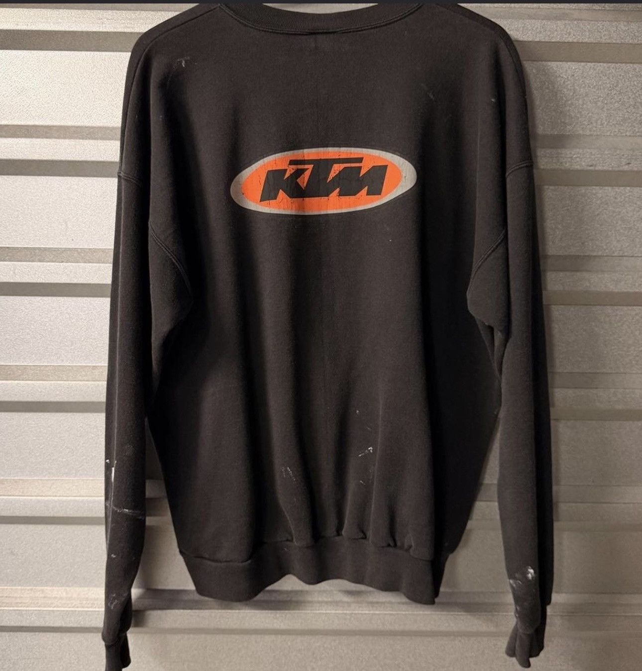 Vintage Vintage paint splattered KTM fox racing crewneck sweatshirt Size US XXL / EU 58 / 5 - 3 Thumbnail
