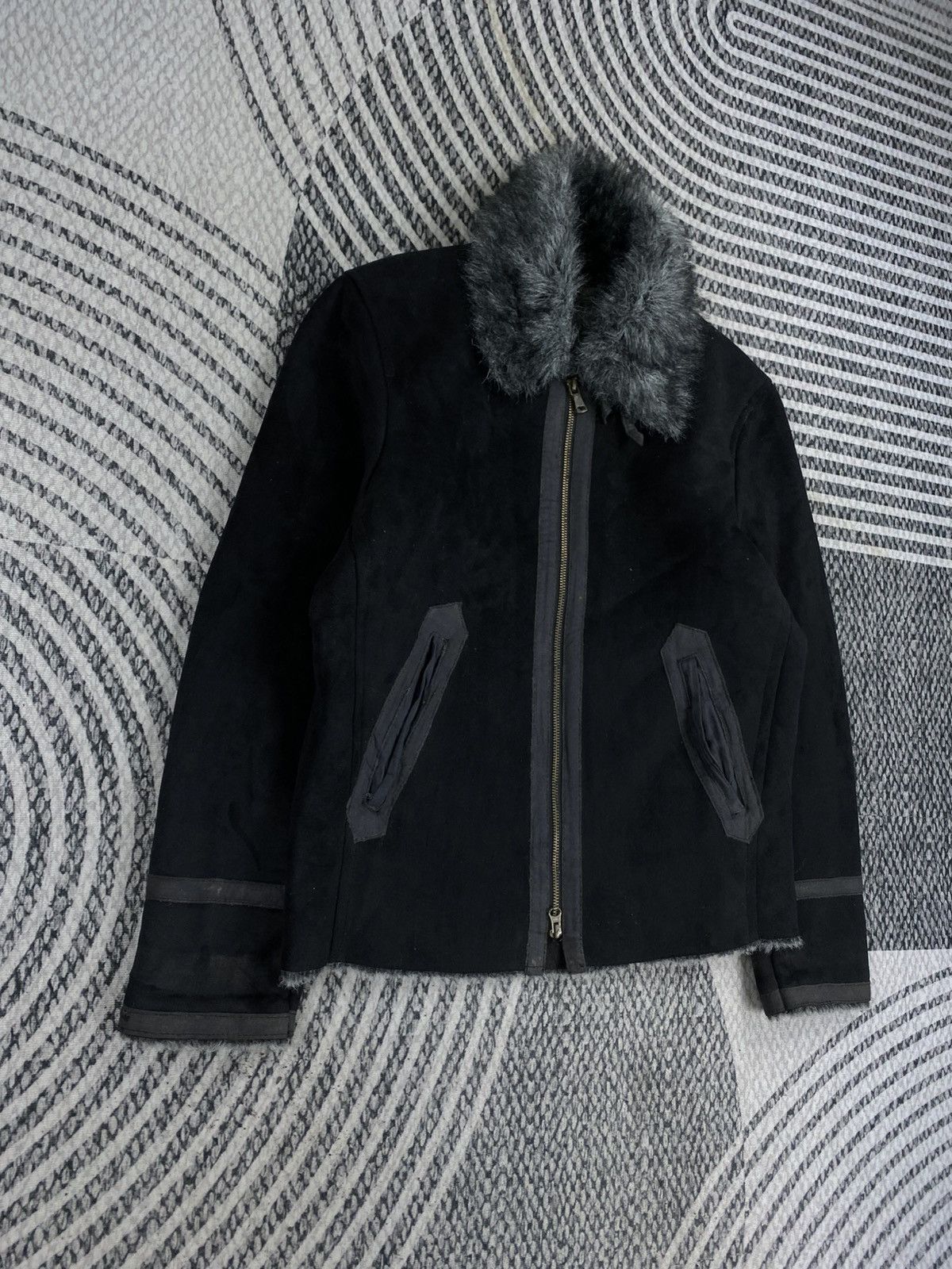 Comme Ca Ism Vintage Comme Ca Ism Faux Fur Collar Jacket Size US M / EU 48-50 / 2 - 3 Thumbnail
