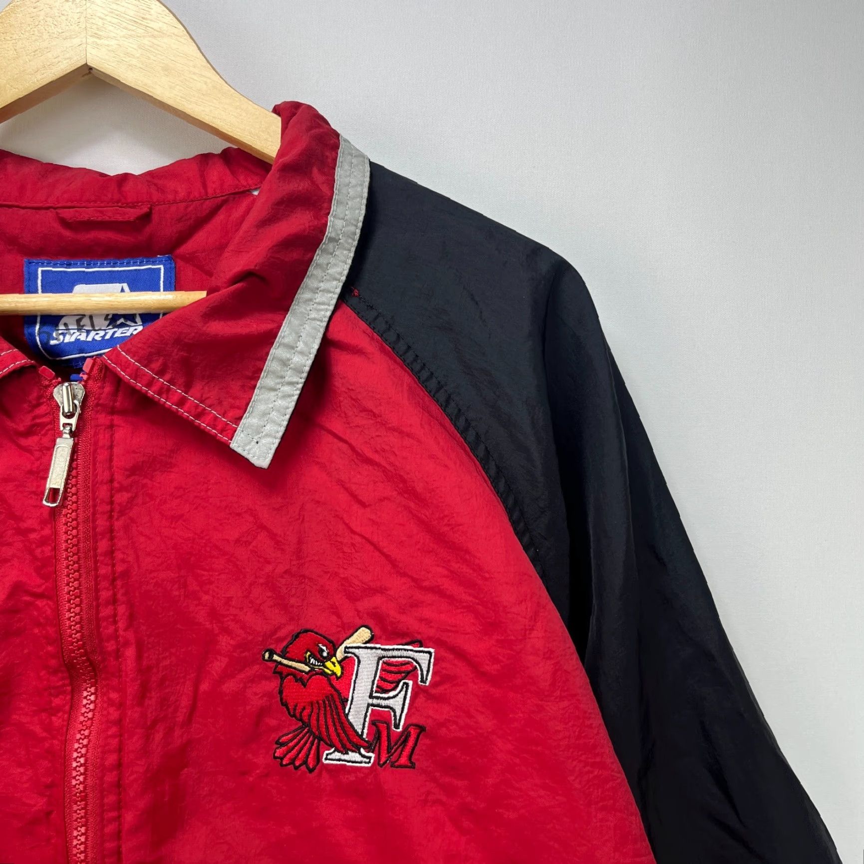 Starter VINTAGE Starter Windbreaker Jacket 2XL Mens Red Size US XXL / EU 58 / 5 - 6 Thumbnail