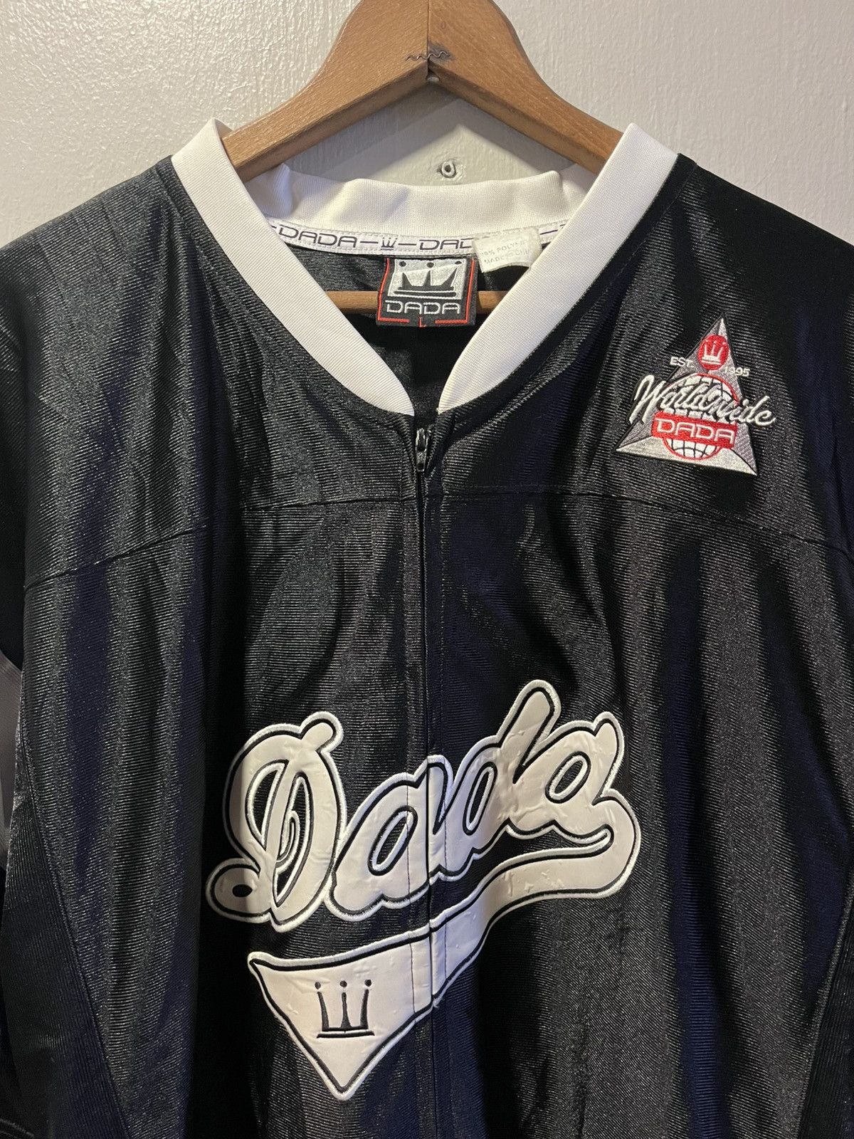 Damani Dada Rare Y2K Dada Supreme Zip Up Jersey Size US L / EU 52-54 / 3 - 3 Thumbnail