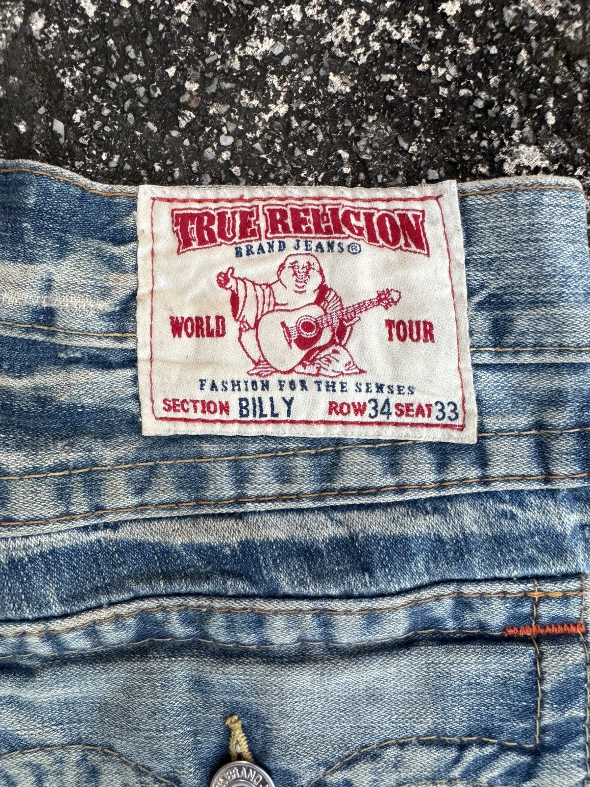 True Religion × Vintage True religion ‘billy’ denim jeans Size US 37 - 3 Thumbnail