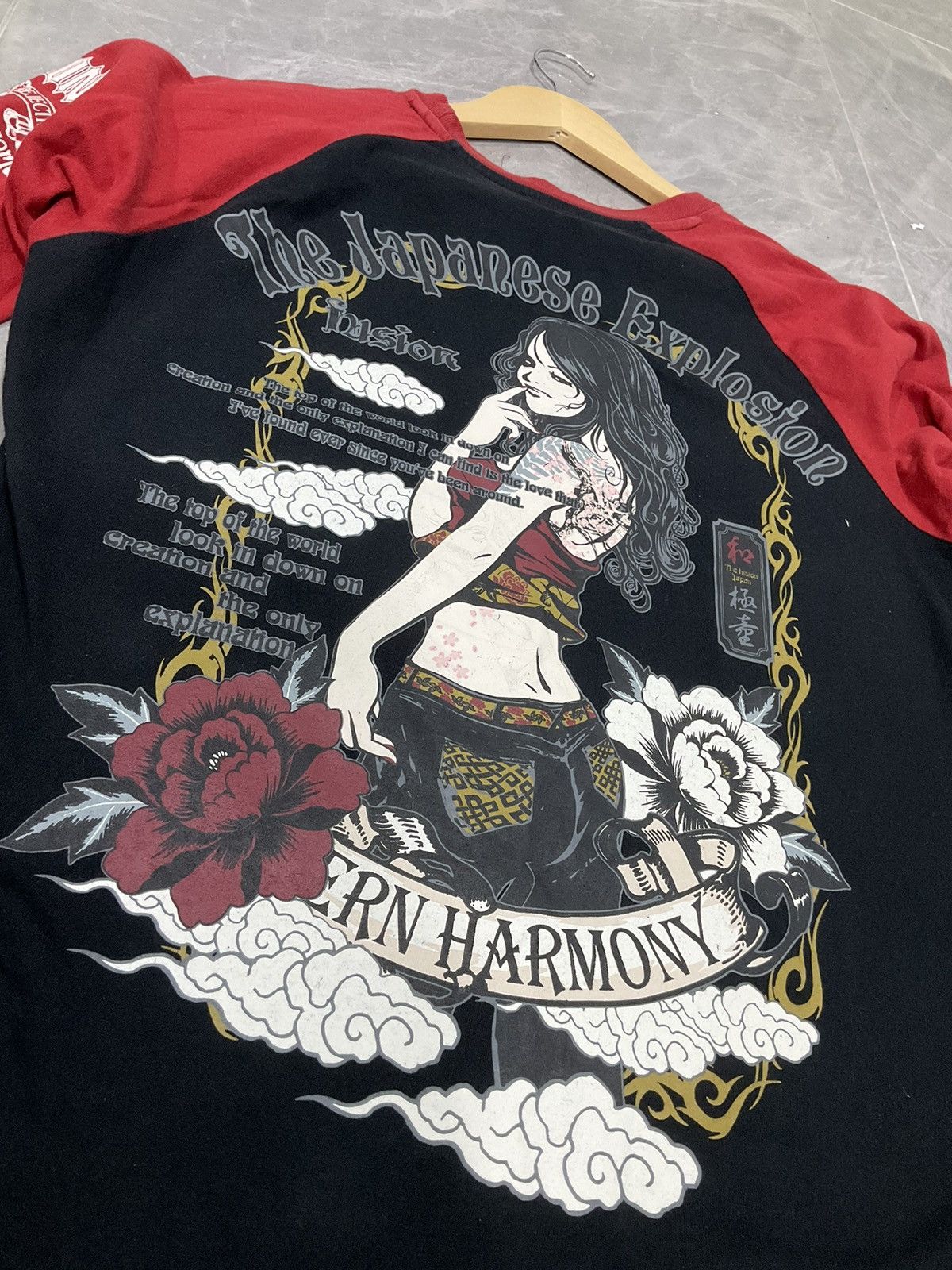 Japanese Brand Vintage Tshirt Long Sleeve The Fusion Japan Size US M / EU 48-50 / 2 - 4 Thumbnail