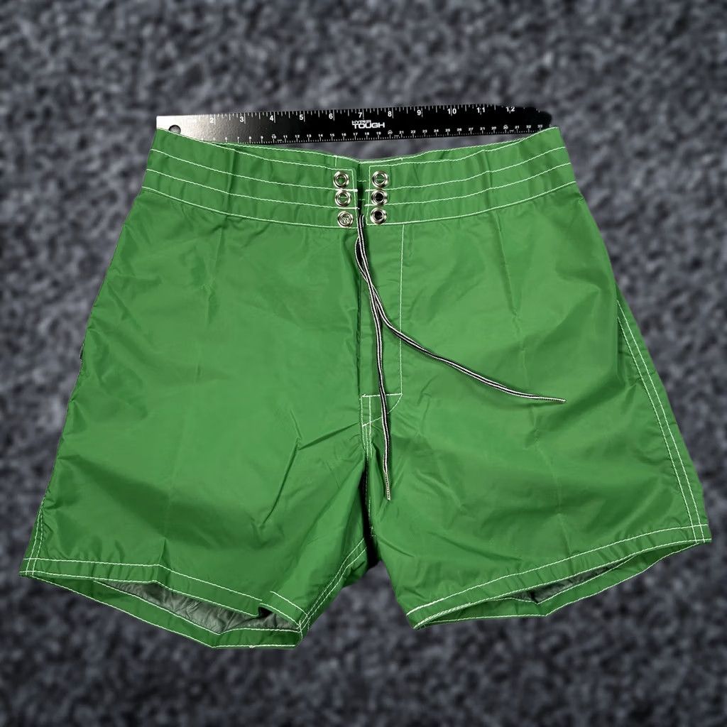 Vintage VINTAGE Birdwell Beach Britches Shorts Mens 29 Green Board Shorts Surf Swim Trunks Size US 28 / EU 44 - 1 Thumbnail