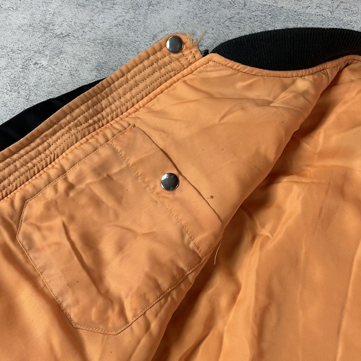 Diesel DIESEL Fully Distressed & Trashed MA-1 Flying J-ROSS Bomber Size US XL / EU 56 / 4 - 13 Thumbnail