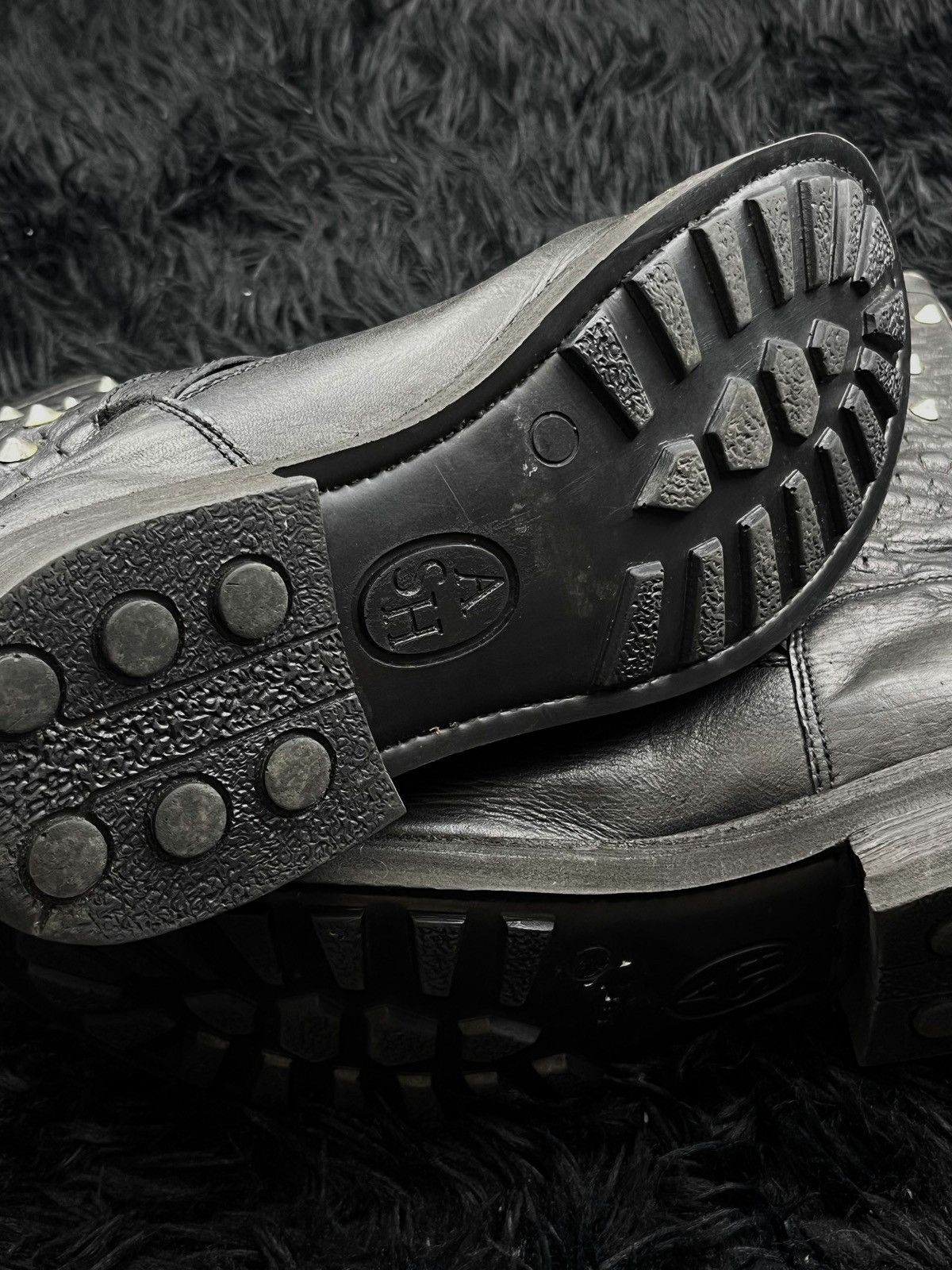 ASH ASH Archive Avant Garde Biker Leather Boots Size US 8 / EU 41 - 9 Thumbnail