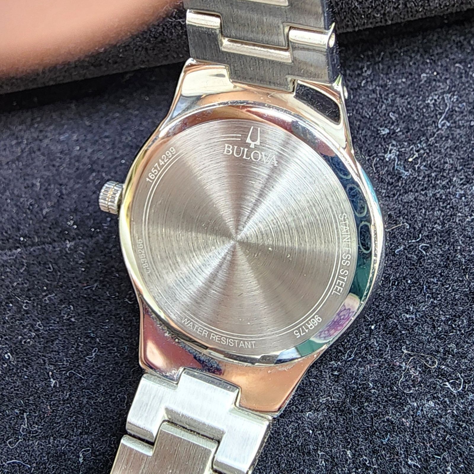 Bulova Bulova Diamond Mother of Pearl Dial Stainless Steel Watch Size ONE SIZE - 8 Thumbnail