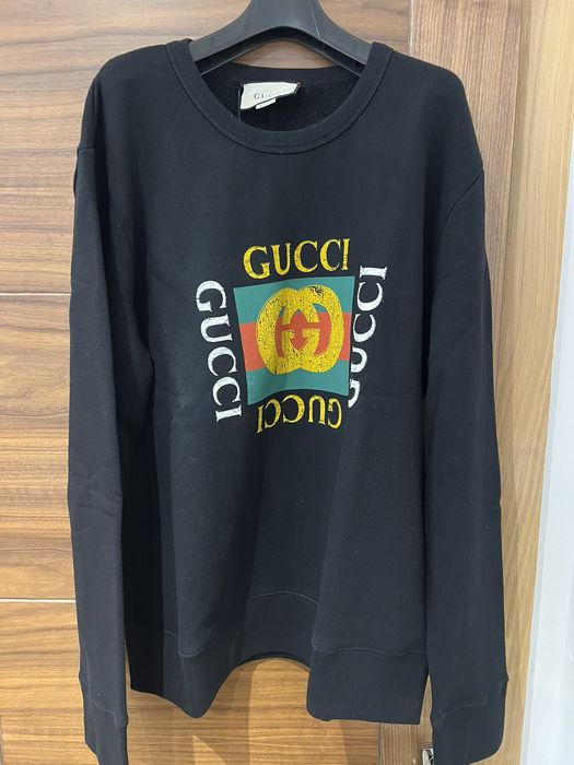 Gucci vintage logo online sweatshirt