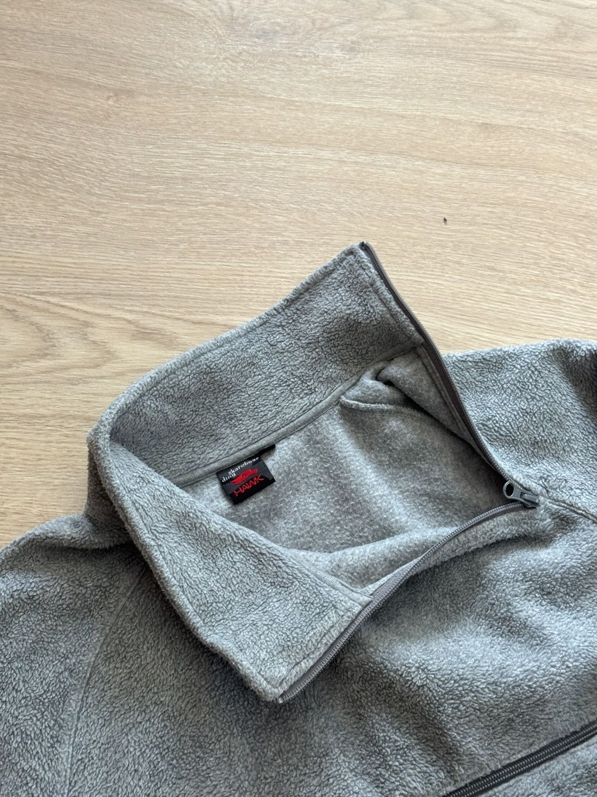 Hawk Vintage 00’s Hawk Skateboarding y2k Fleece Pullover Size US S / EU 44-46 / 1 - 7 Thumbnail