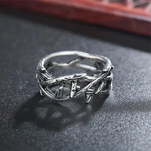 VIBE Hollow Out Ring Size ONE SIZE - 1 Thumbnail