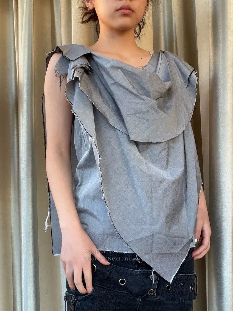 Vivienne Westwood Vivienne Westwood Vintage Cowl Neck Vest Top Size S / US 4 / IT 40 - 3 Thumbnail