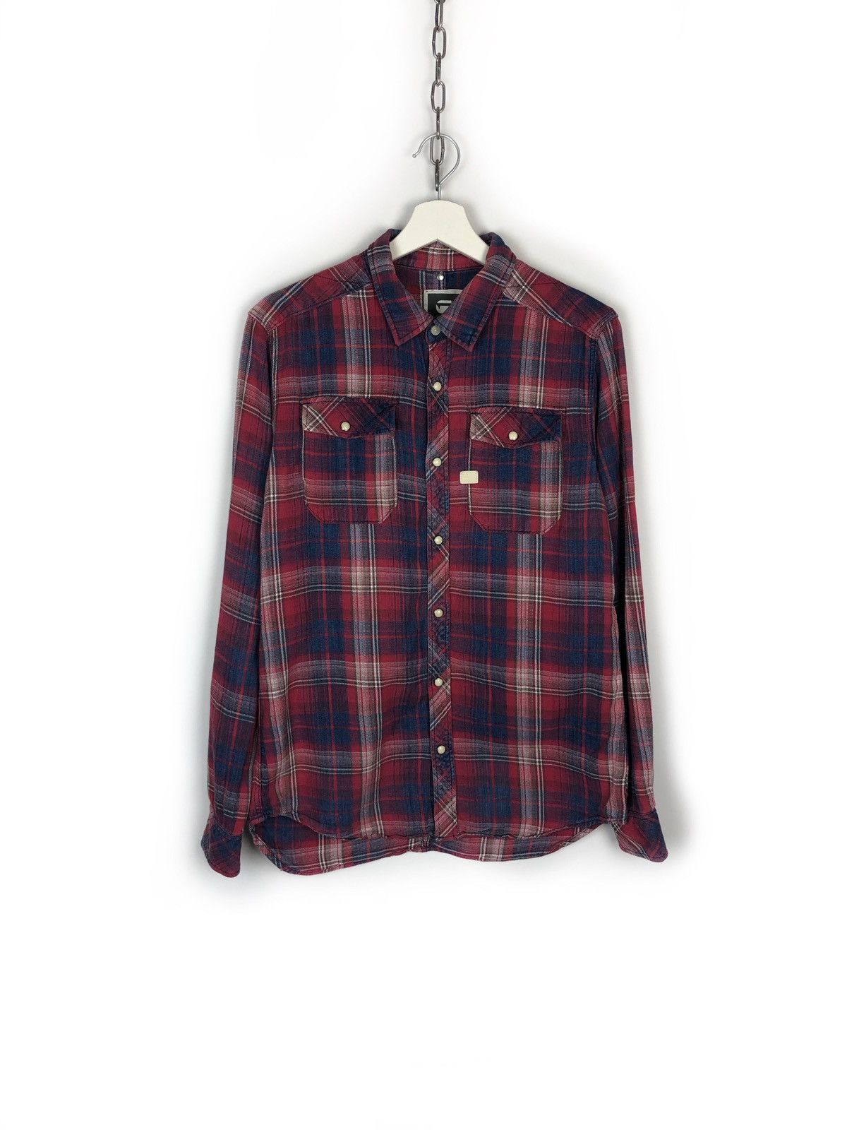 G-Star G-Star Raw Shirt Landoh Check size M Size US M / EU 48-50 / 2 - 1 Thumbnail