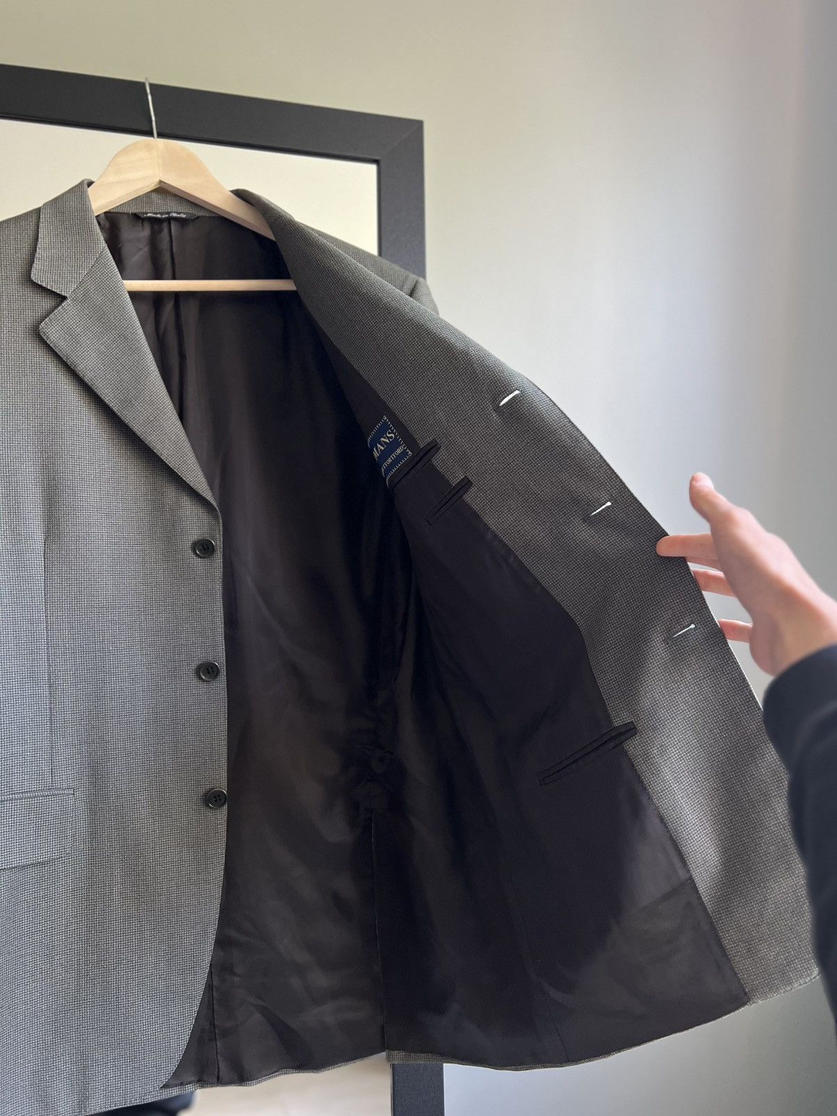Canali Canali Vintage Pure Wool 100% Blazer Size 52R - 6 Thumbnail