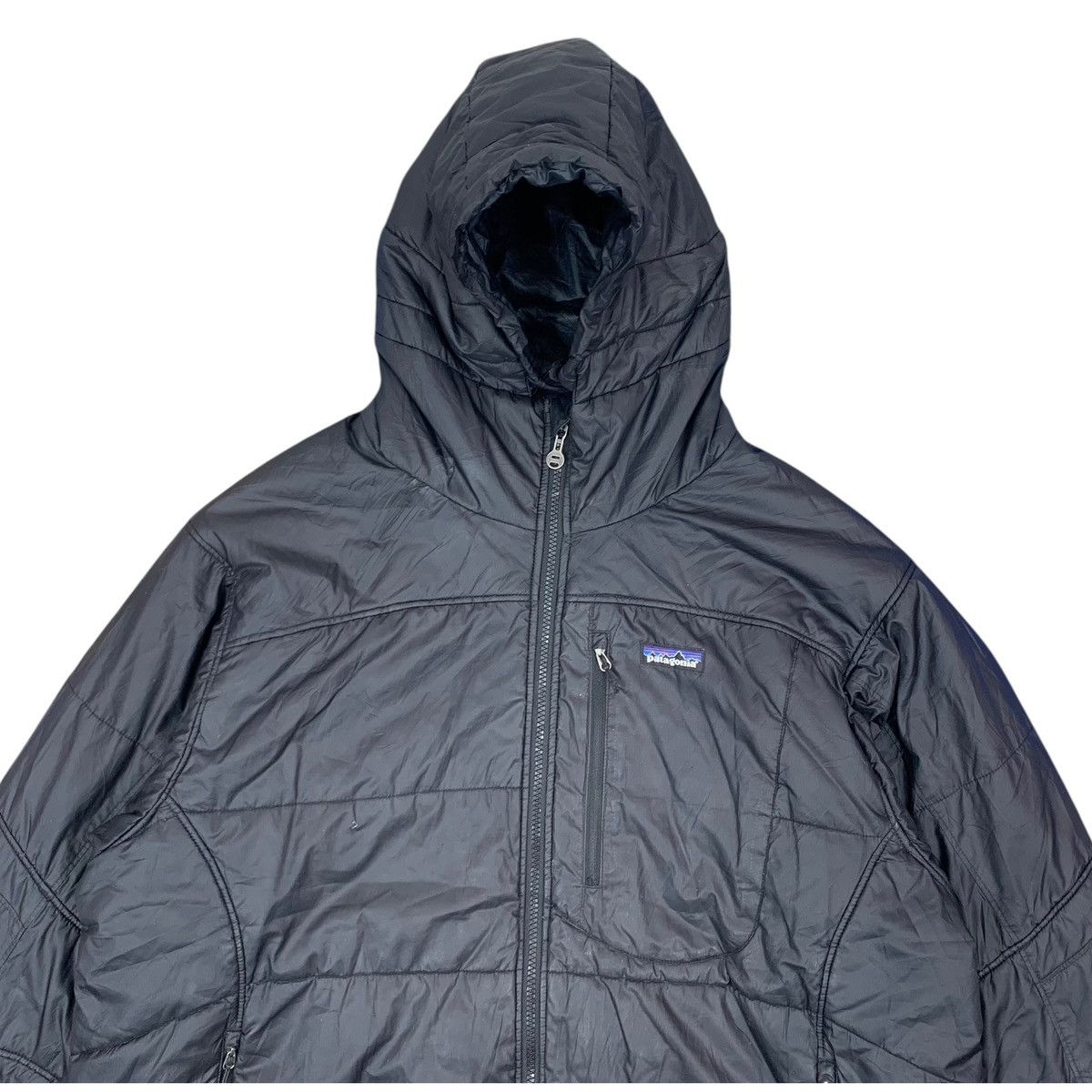 Patagonia × Vintage VINTAGE PATAGONIA BLACK PUFFER JACKET Size US L / EU 52-54 / 3 - 4 Thumbnail