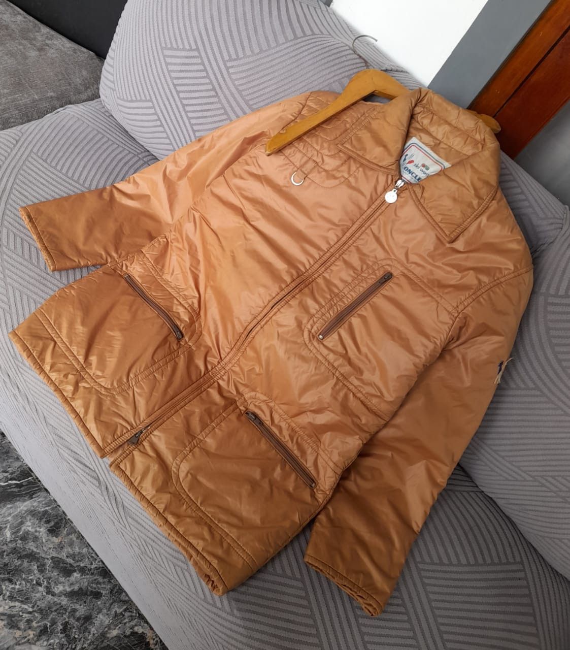 Moncler 💥 qualted Jacket💥 Vintage Moncler jacket Ski wear Size US M / EU 48-50 / 2 - 1 Thumbnail