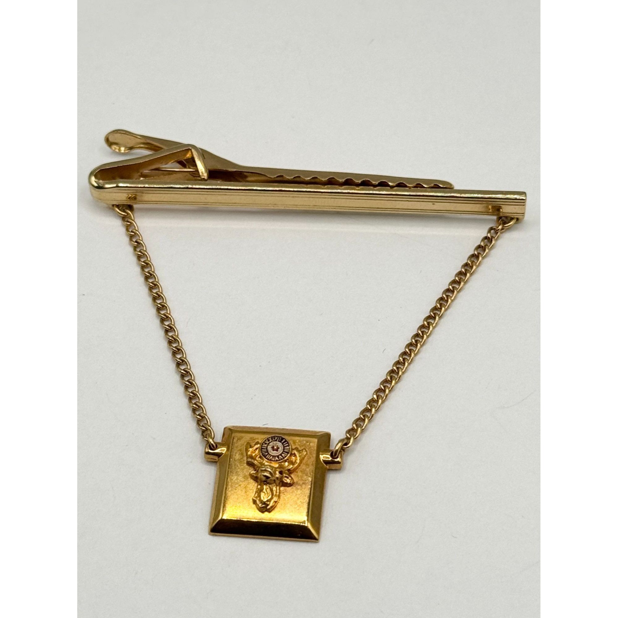 Vintage Hickok Mason Masonic Tie Clip Size ONE SIZE - 2 Thumbnail