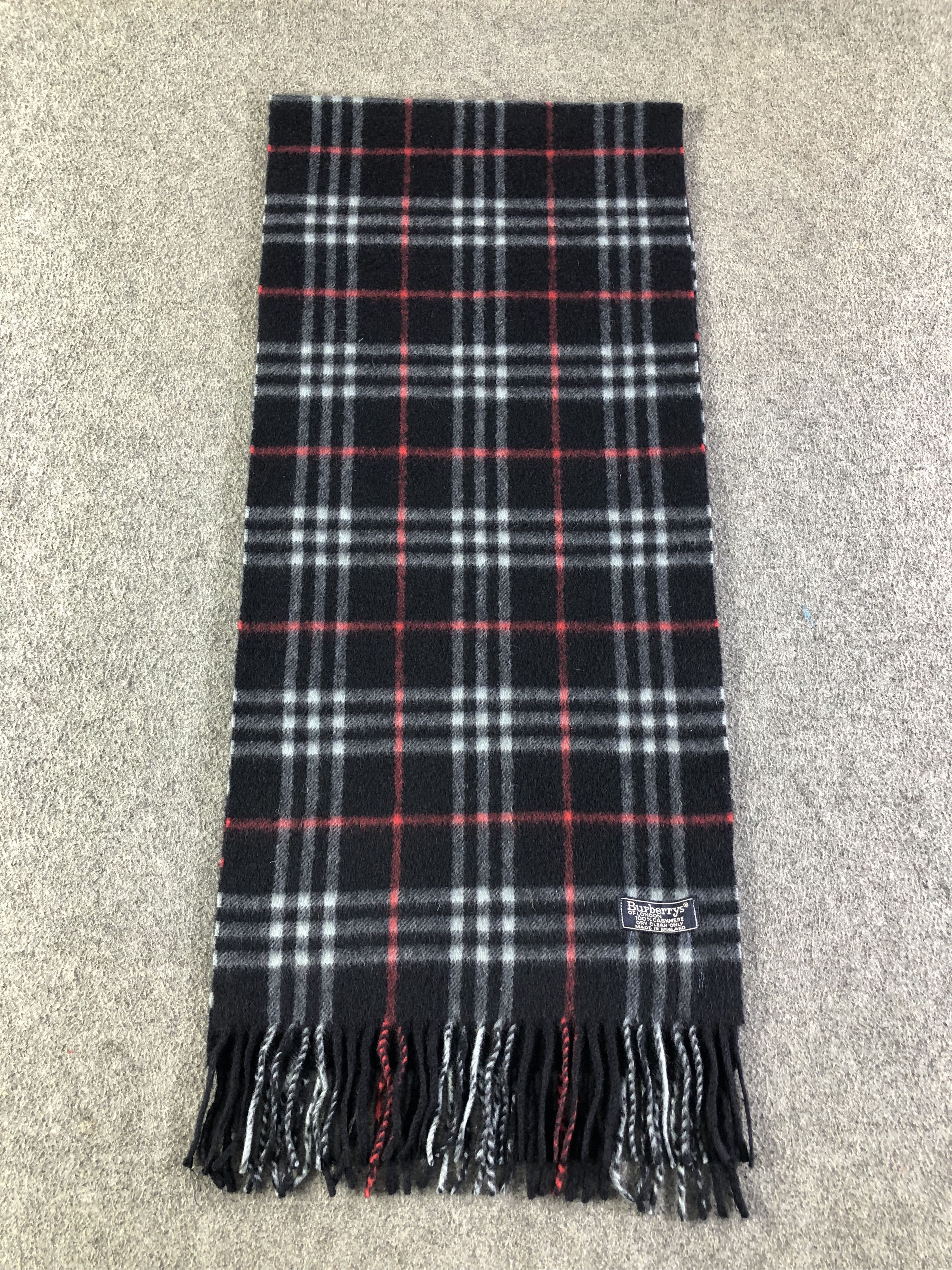 Burberry Burberry Cashmere Scarf / Muffler / Neckwear SS1339 Size ONE SIZE - 2 Thumbnail
