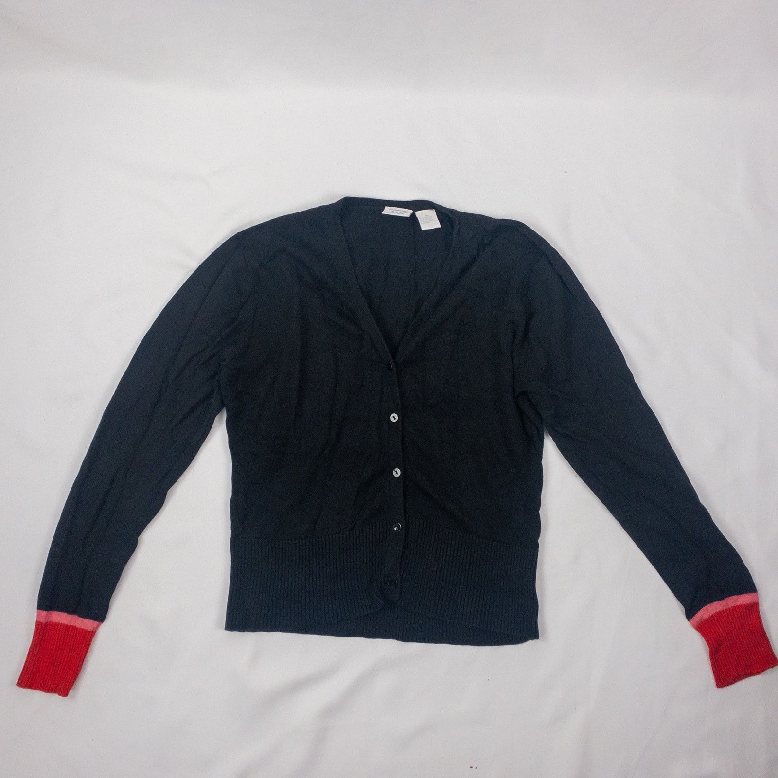 Other Tail Black Red Colorblock Cardigan Sweater Womens Medium Size M / US 6-8 / IT 42-44 - 14 Thumbnail