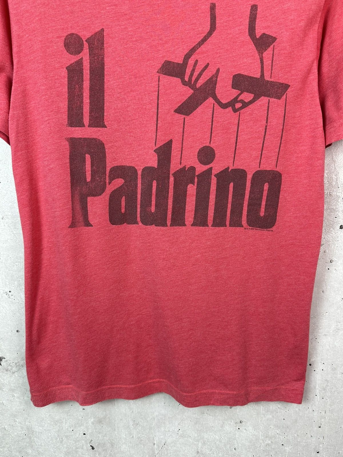 Junk Food Junk Food il Padrino Coral Made in USA Short Sleeve T-shirt Size US S / EU 44-46 / 1 - 4 Thumbnail
