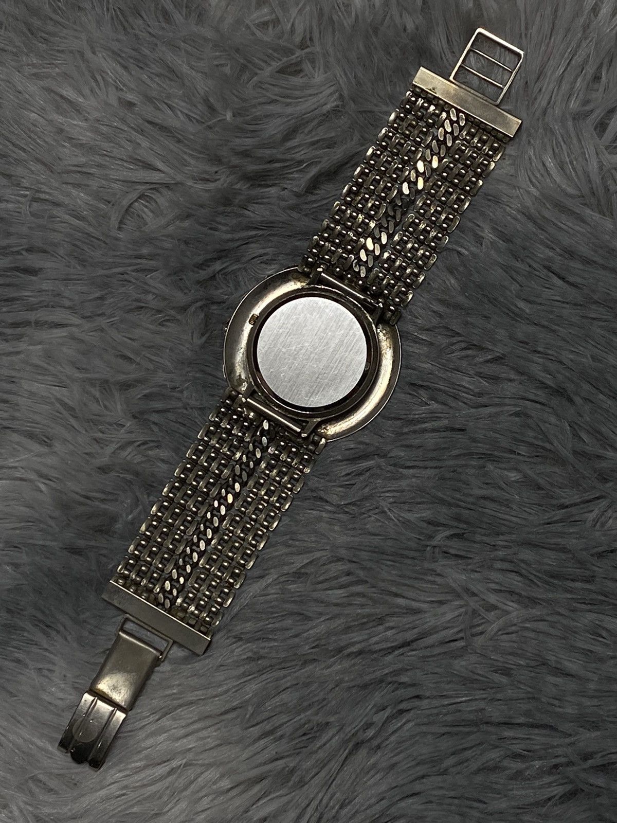 Vintage Floral Silver Mesh Watch - Japanese Brand Size ONE SIZE - 8 Thumbnail