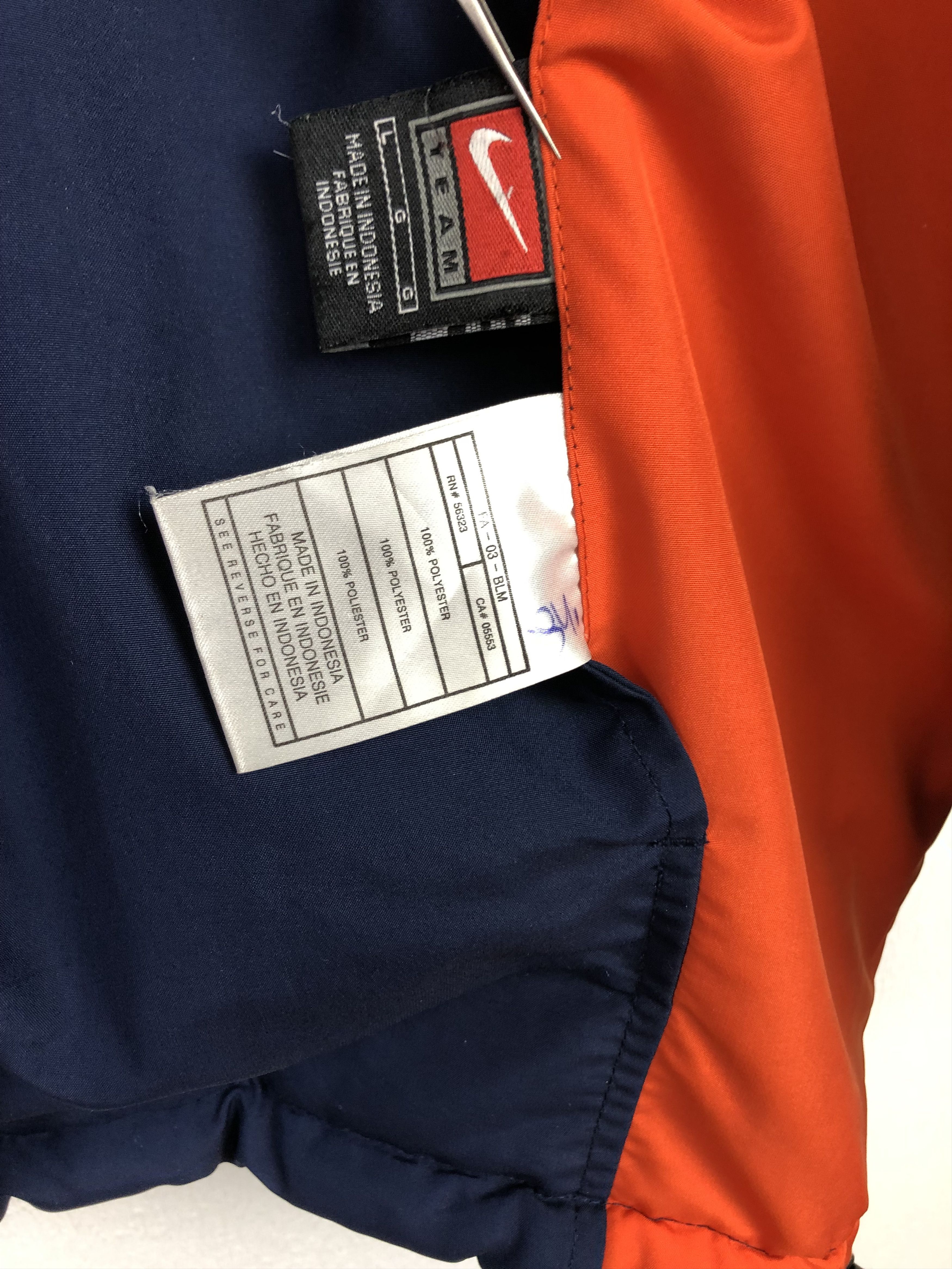 Nike Virginia Cavaliers 90's Jacket Double Sided Rare Hype Size US L / EU 52-54 / 3 - 10 Thumbnail