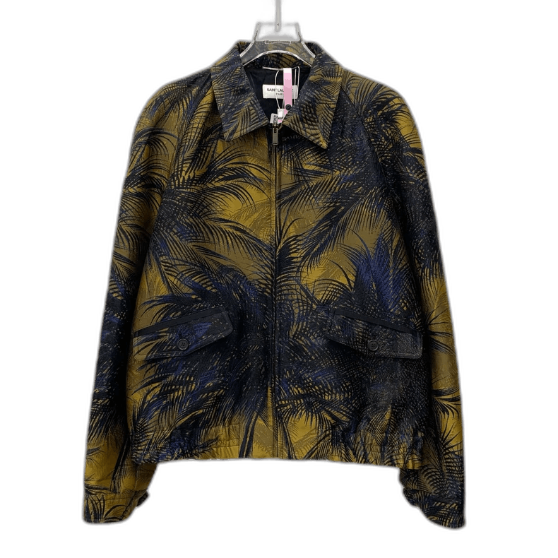 Saint Laurent Paris Saint Laurent Embroidered Zip-Up Jacket-2507 Size US L / EU 52-54 / 3 - 7 Thumbnail