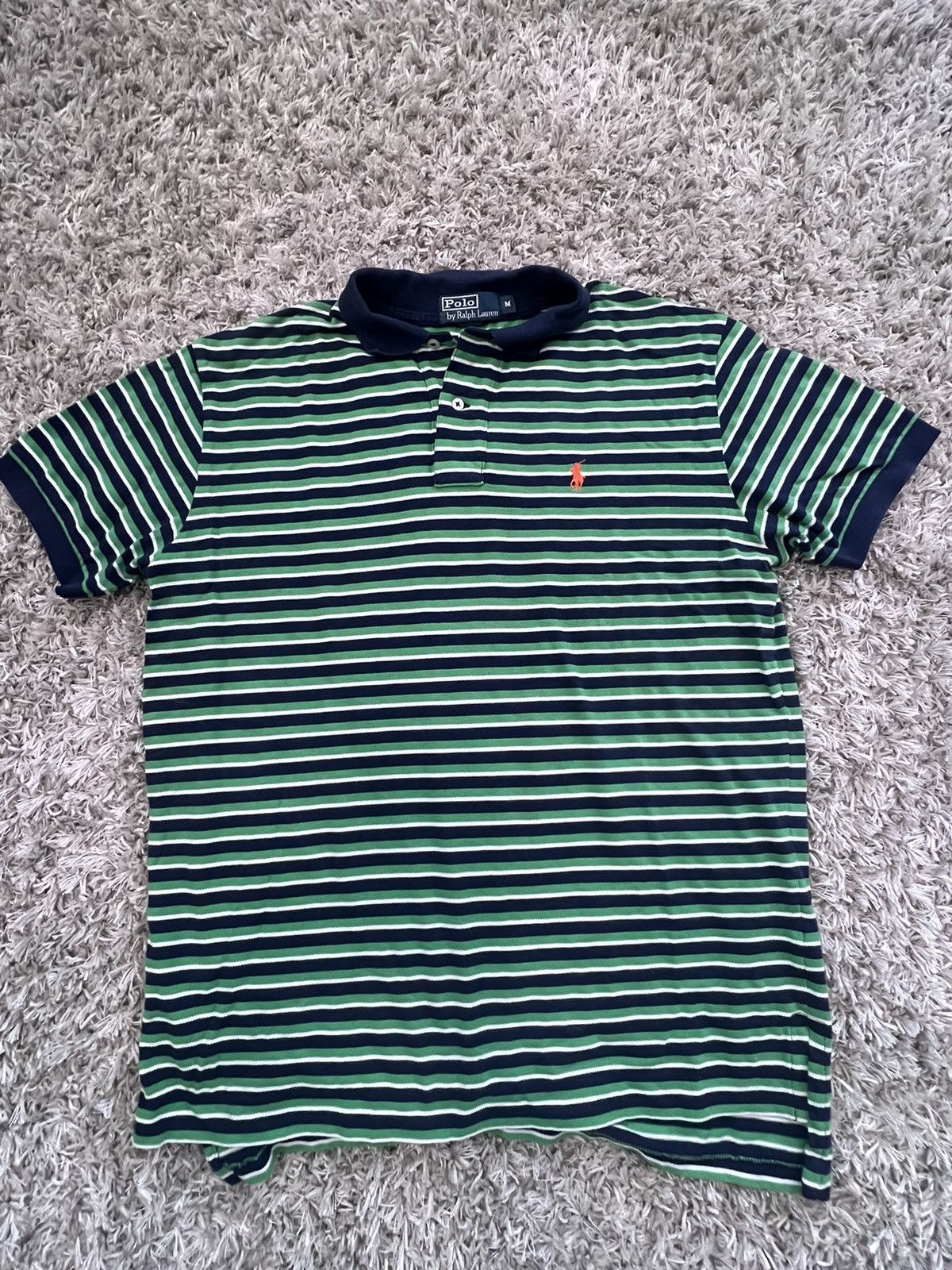 Polo Ralph Lauren Green and blue polo ralph lauren shirt Size US M / EU 48-50 / 2 - 1 Thumbnail