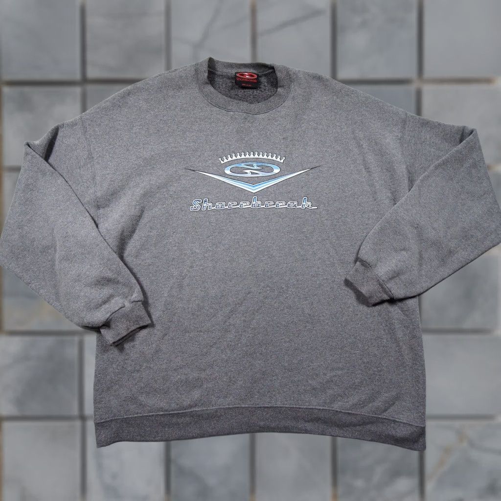 Vintage Vintage Shorebreak Sweatshirt Mens XL Gray Crewneck Pullover Y2K Surf Adult Size US XL / EU 56 / 4 - 1 Thumbnail