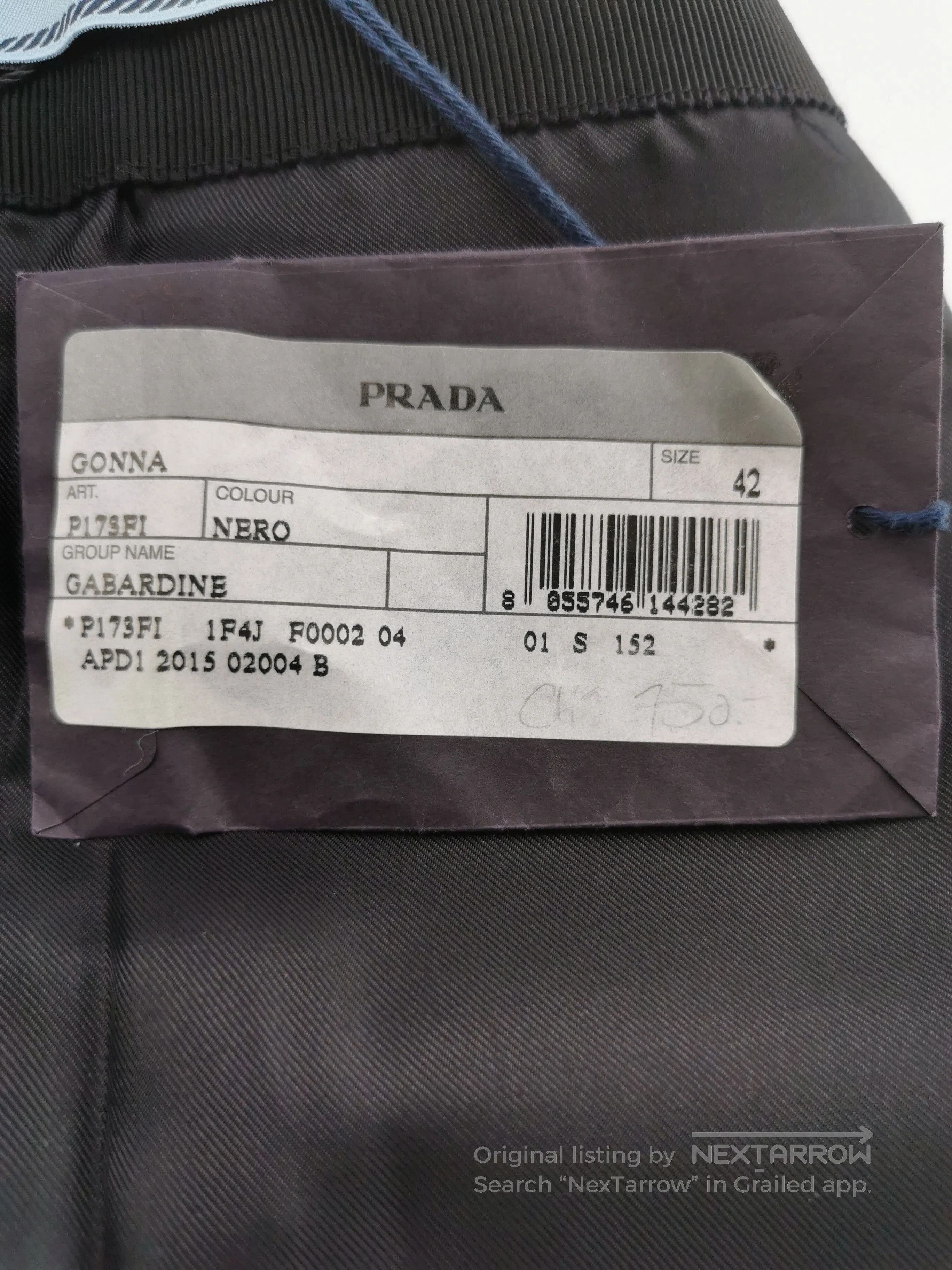 Prada Prada Black Wool Mini Skirt Size 42 . Size 41" - 9 Thumbnail