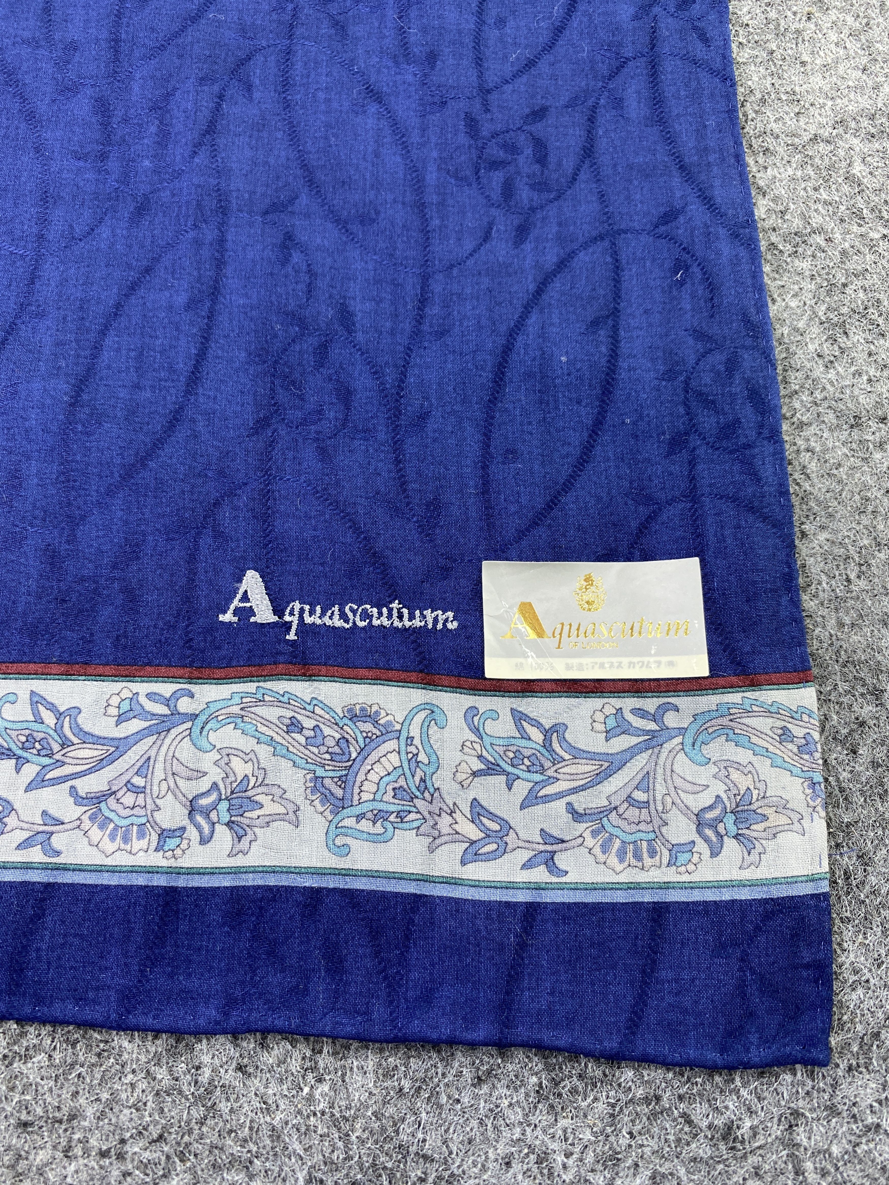 Aquascutum Aquascutum Handkerchief / Neckerchief / Bandana-B191 Size ONE SIZE - 5 Thumbnail