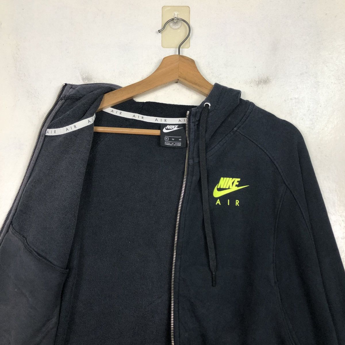 Nike 📌Zipper Jacket Hoodie Nike Big Logo Size US XL / EU 56 / 4 - 15 Thumbnail
